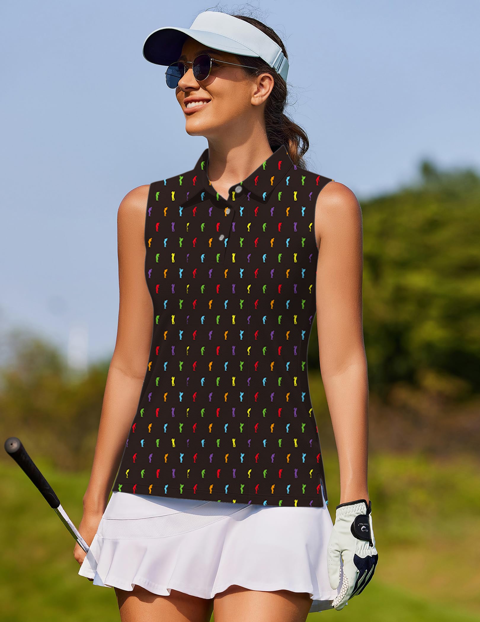 Golf Swing Women's golf Sleeveless shirt