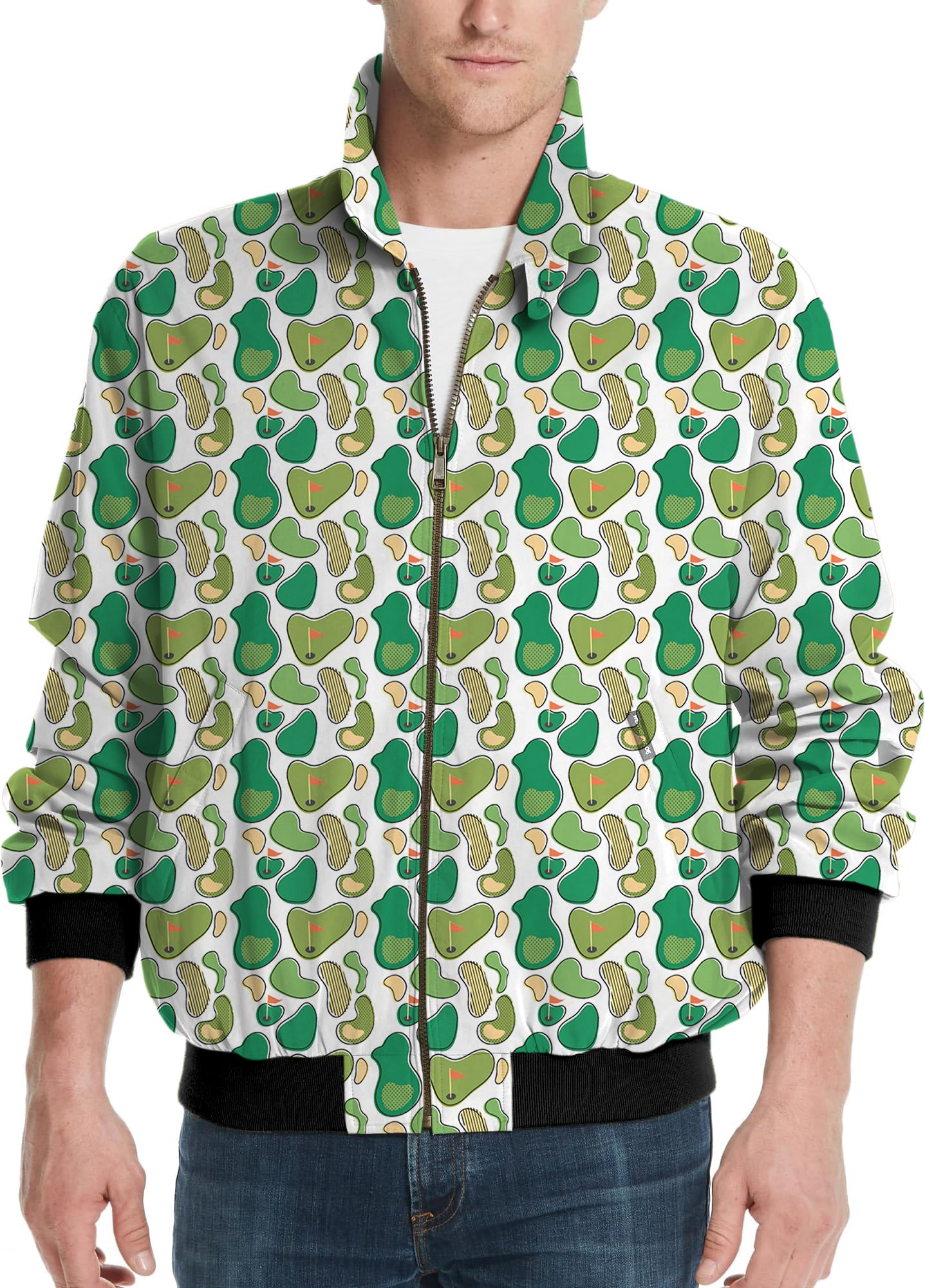 Winning Putt-Men's Golf Windbreaker Light Jacket