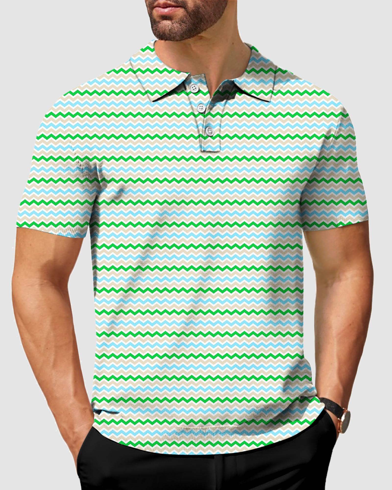 Men's Wave golf polo