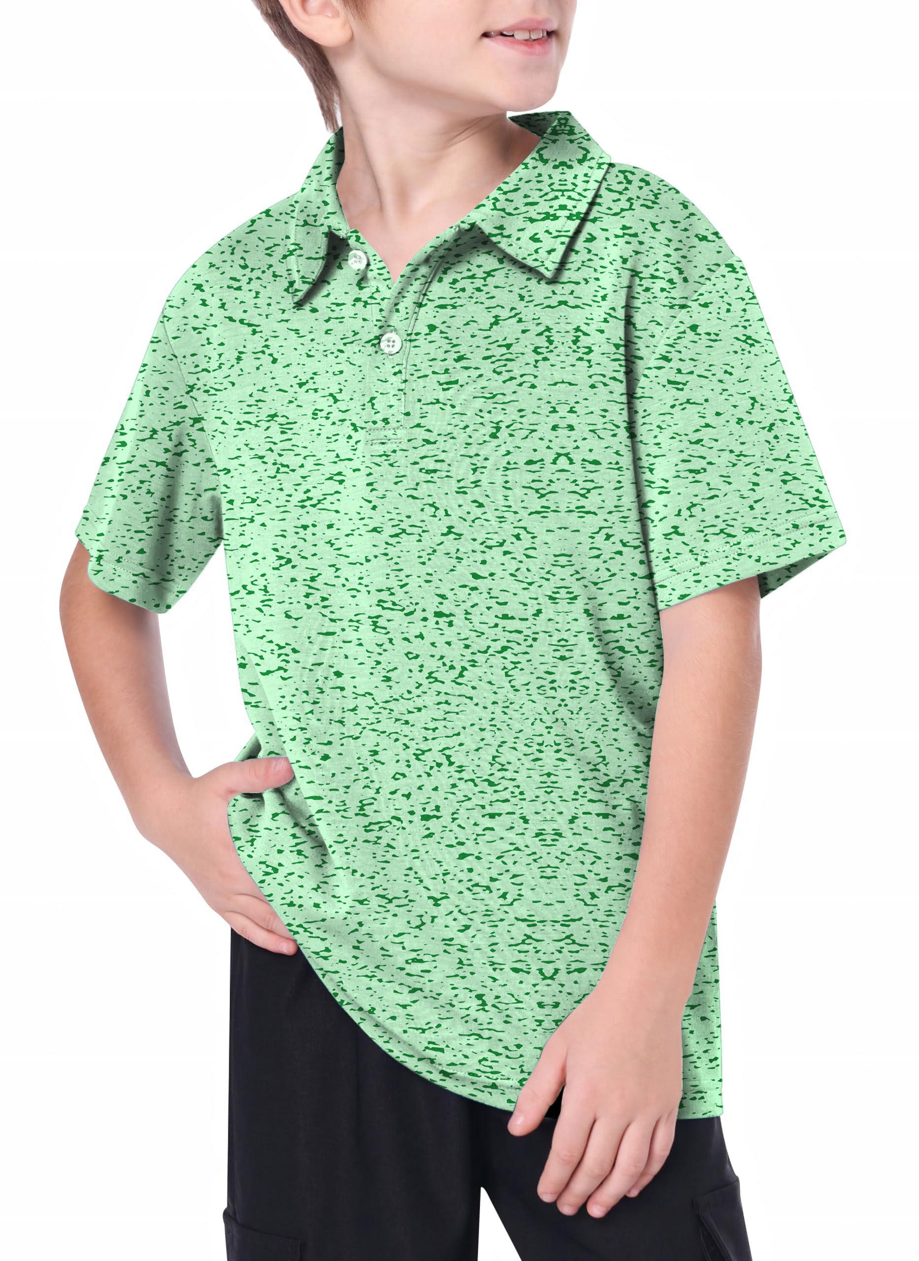 Youth Graffiti Greens Golf Polo