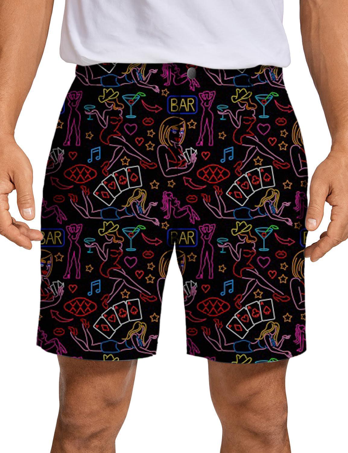 Men Good Time Bar Golf Shorts