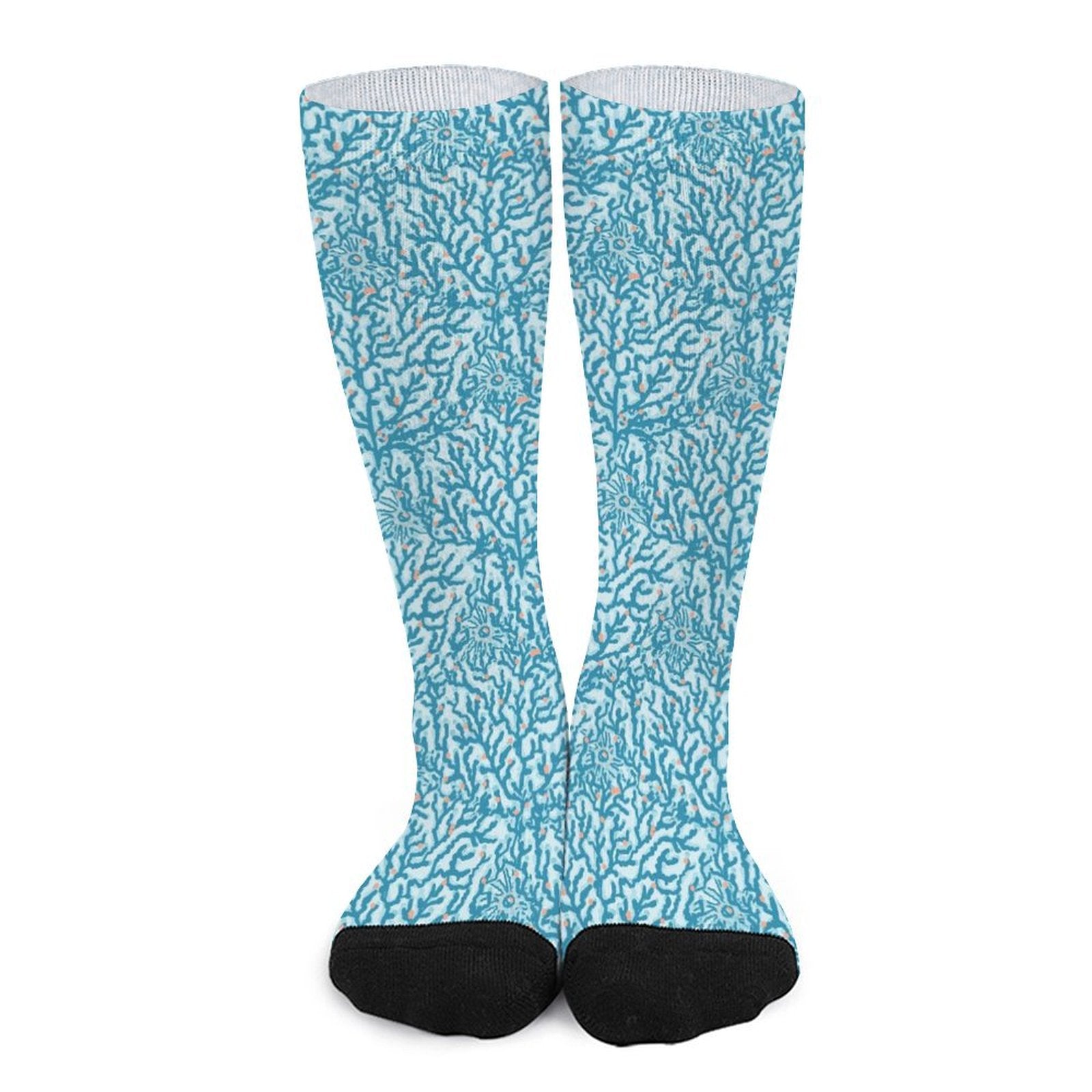 Electric Corals Prined socks Gifts for Men Women