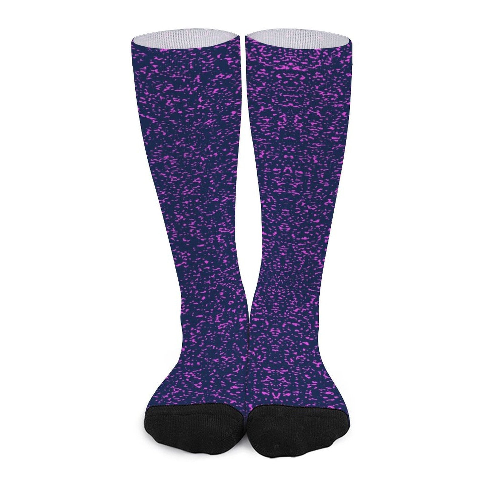 Purple spots Prined socks Gifts for Men Women