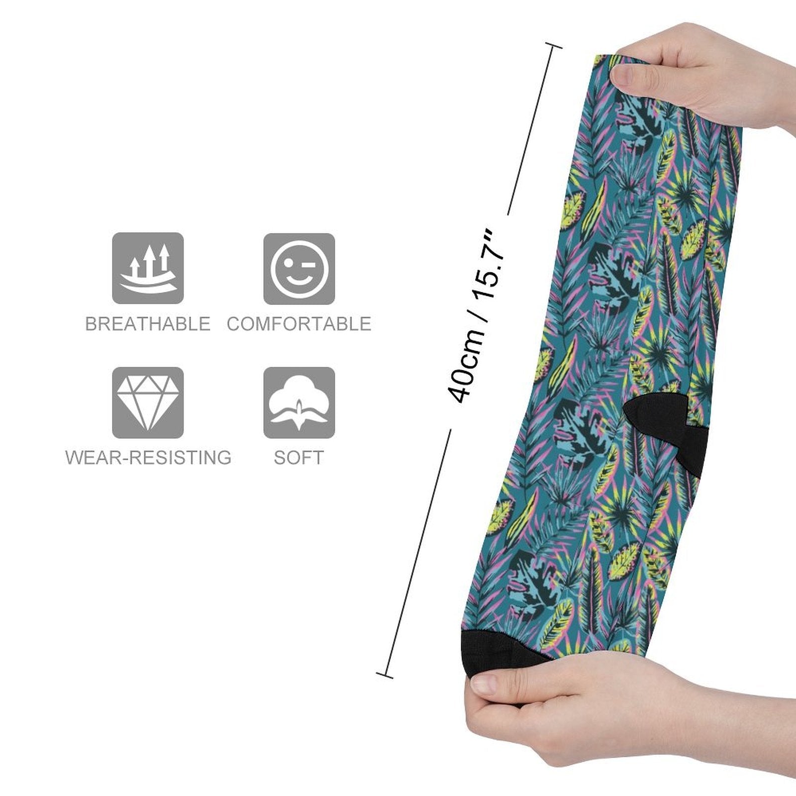 Modern Tropics Prined socks Gifts for Men Women