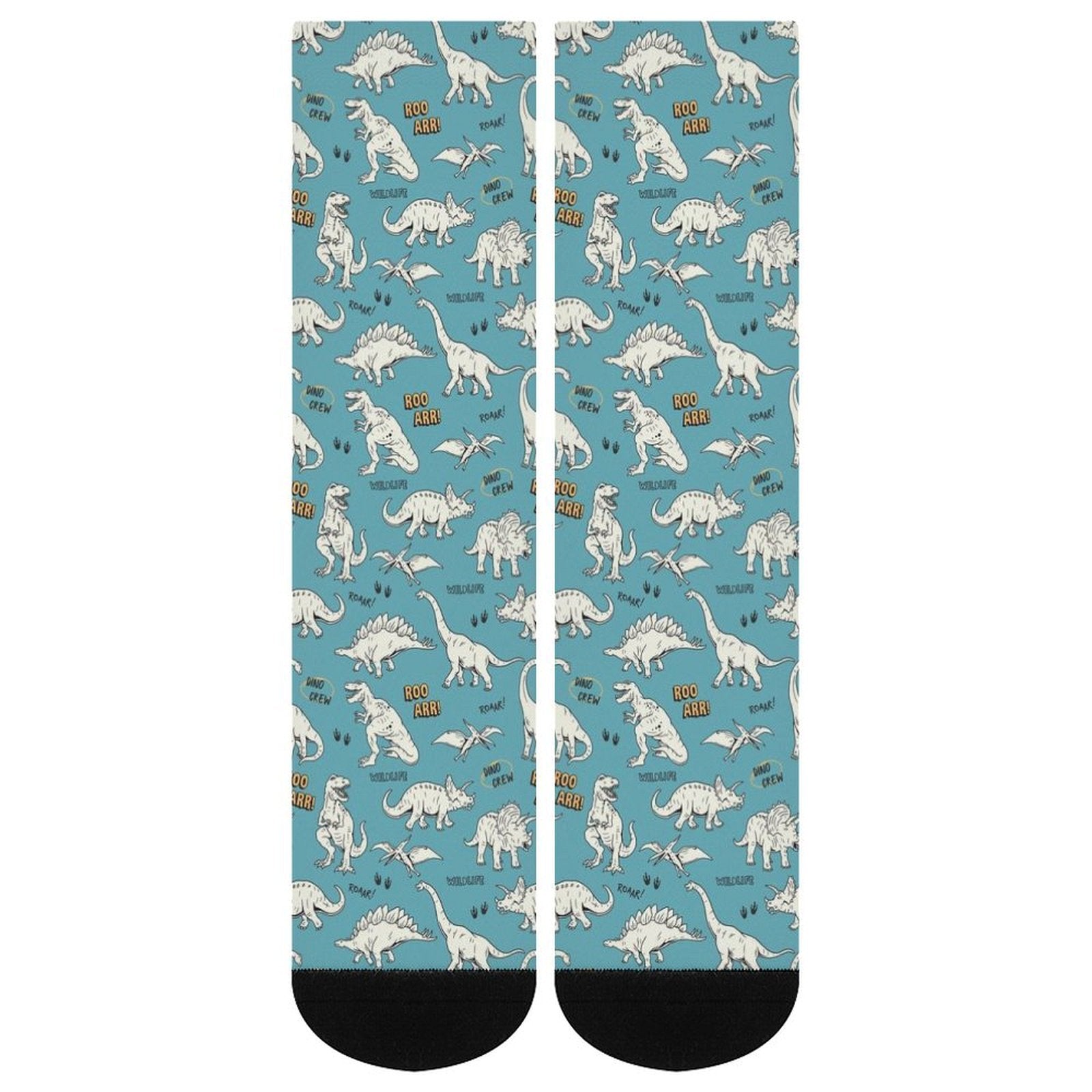 Dinosaurs rawr Prined socks Gifts for Men Women