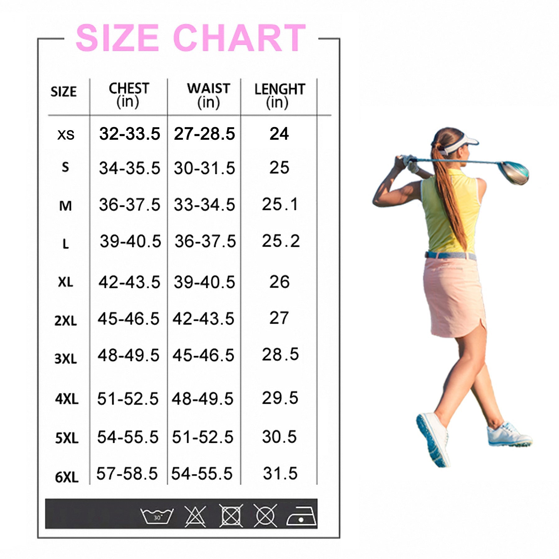 Women's Neon Gradients golf Sleeveless shirt