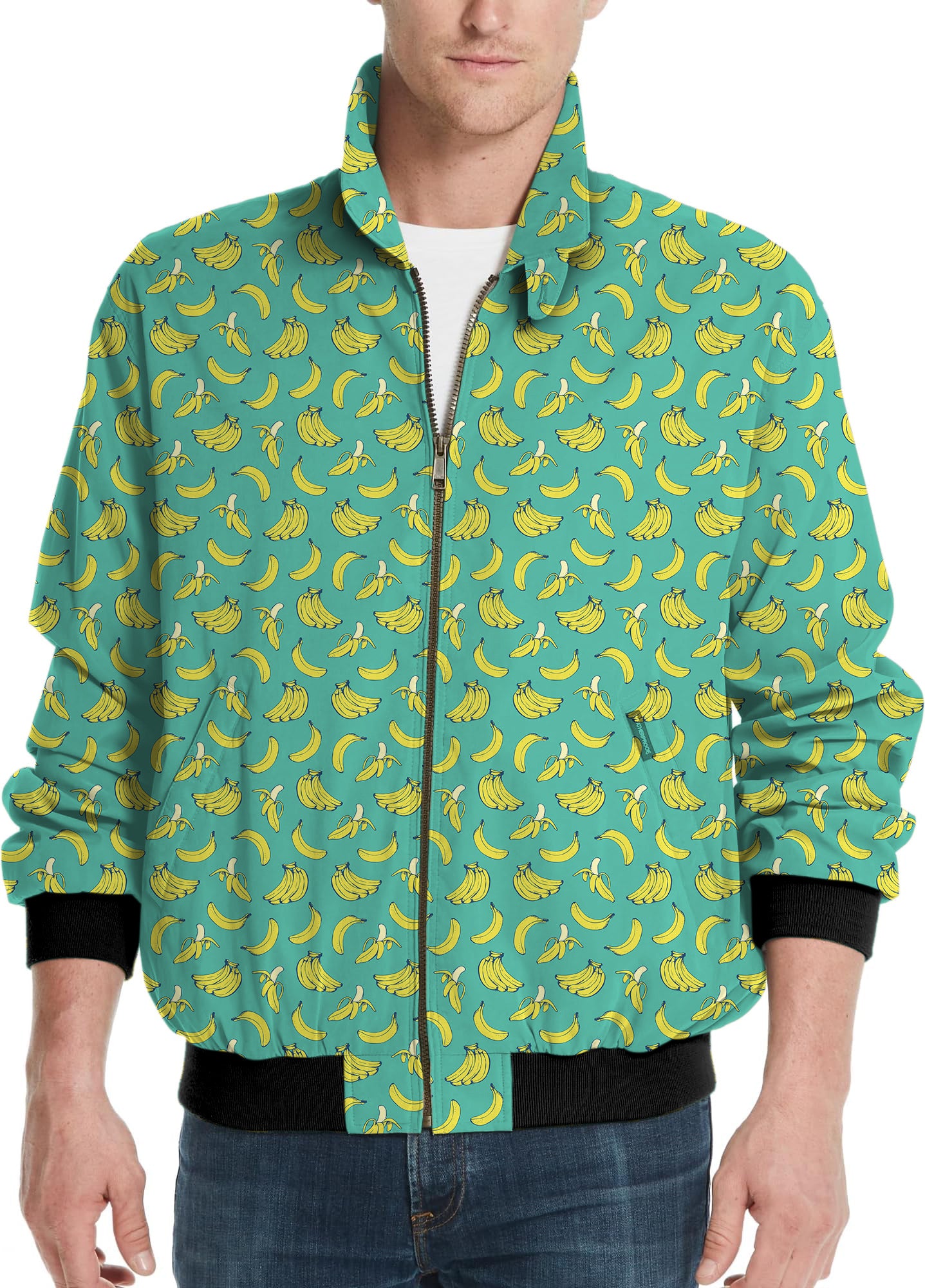 Banana Summer-Men's Golf Windbreaker Light Jacket