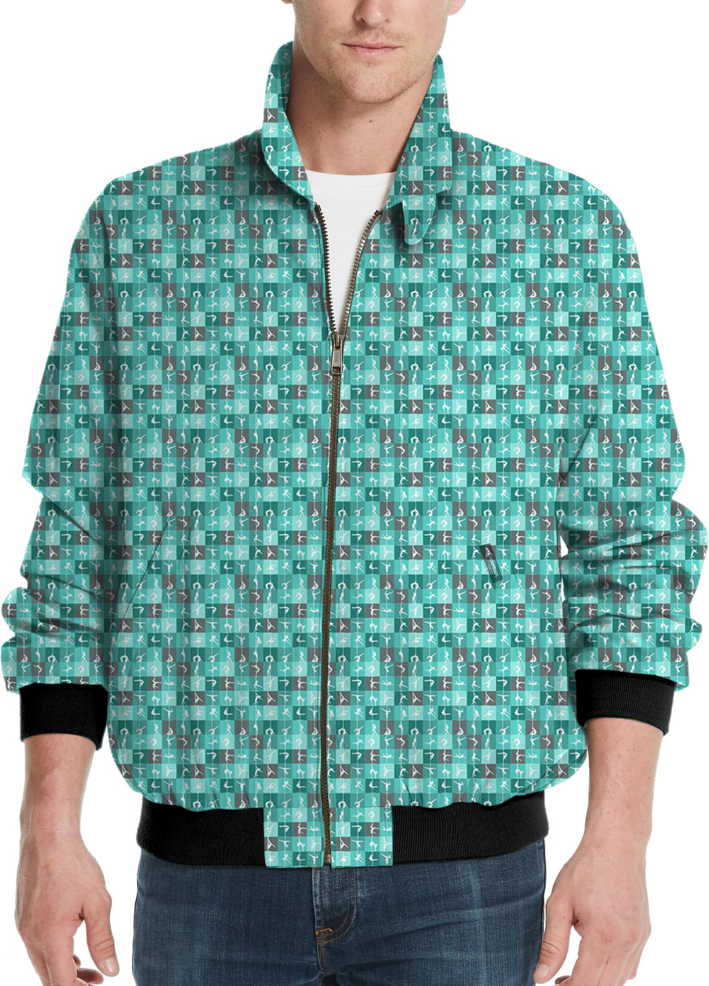 Anti-Wrinkle-Men's Golf Windbreaker Light Jacket
