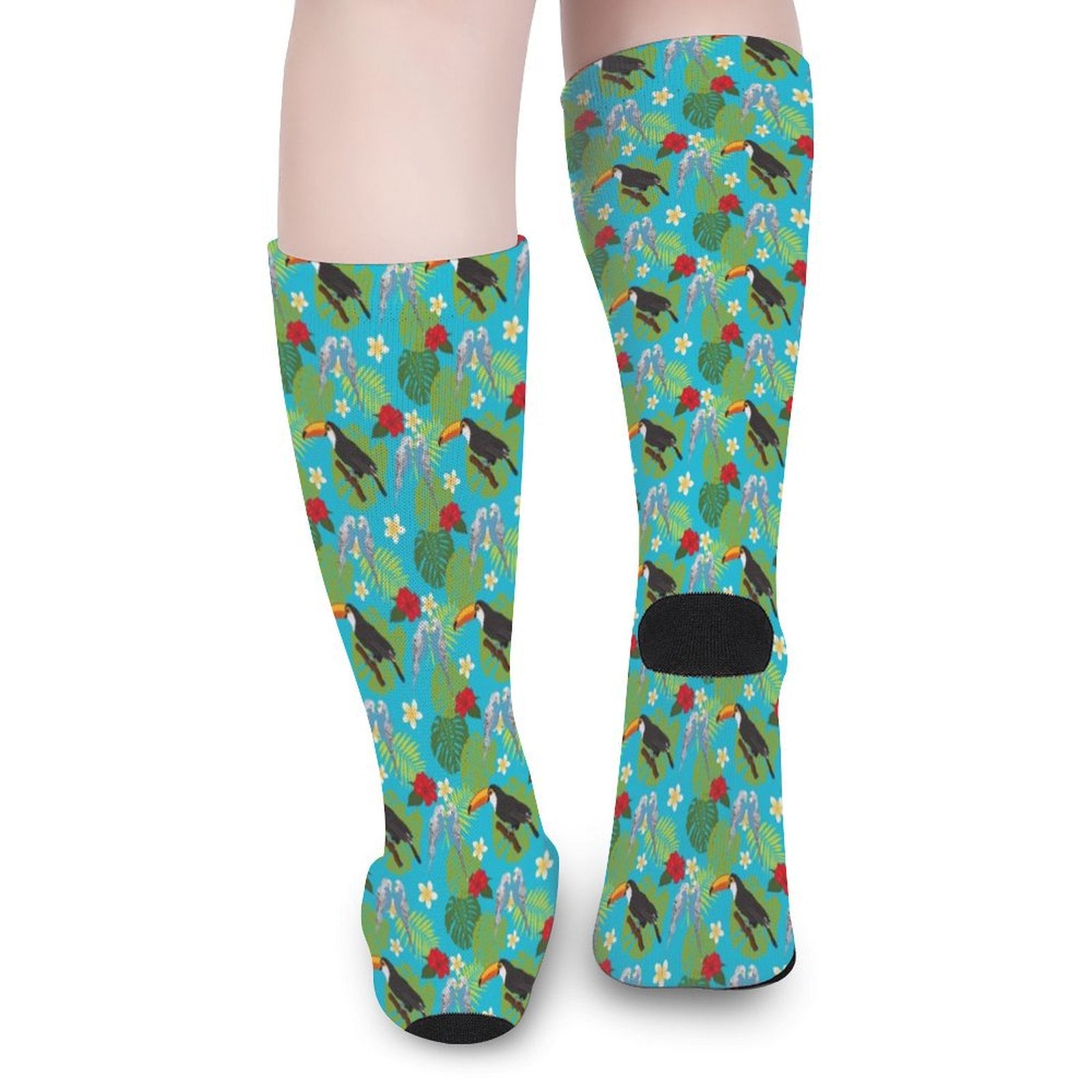Flamingo Prined socks Gifts for Men Women