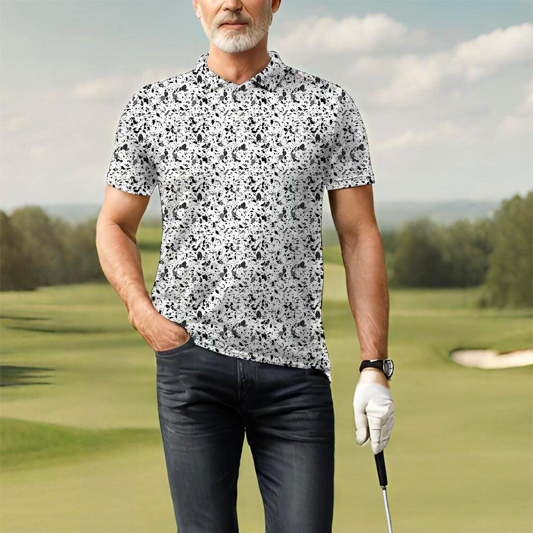 Men's Terrazzo golf polo