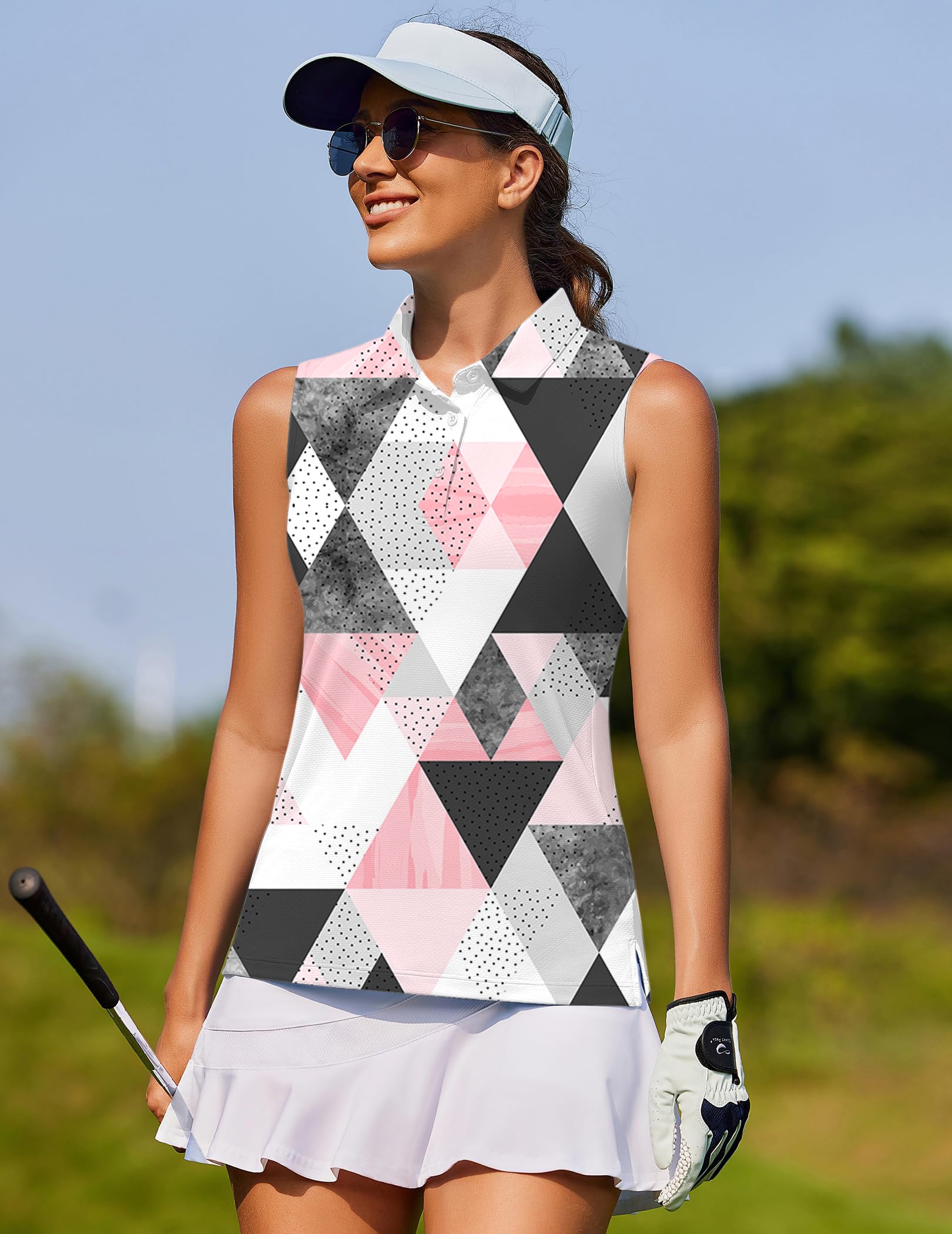 On Par Women's golf Sleeveless shirt