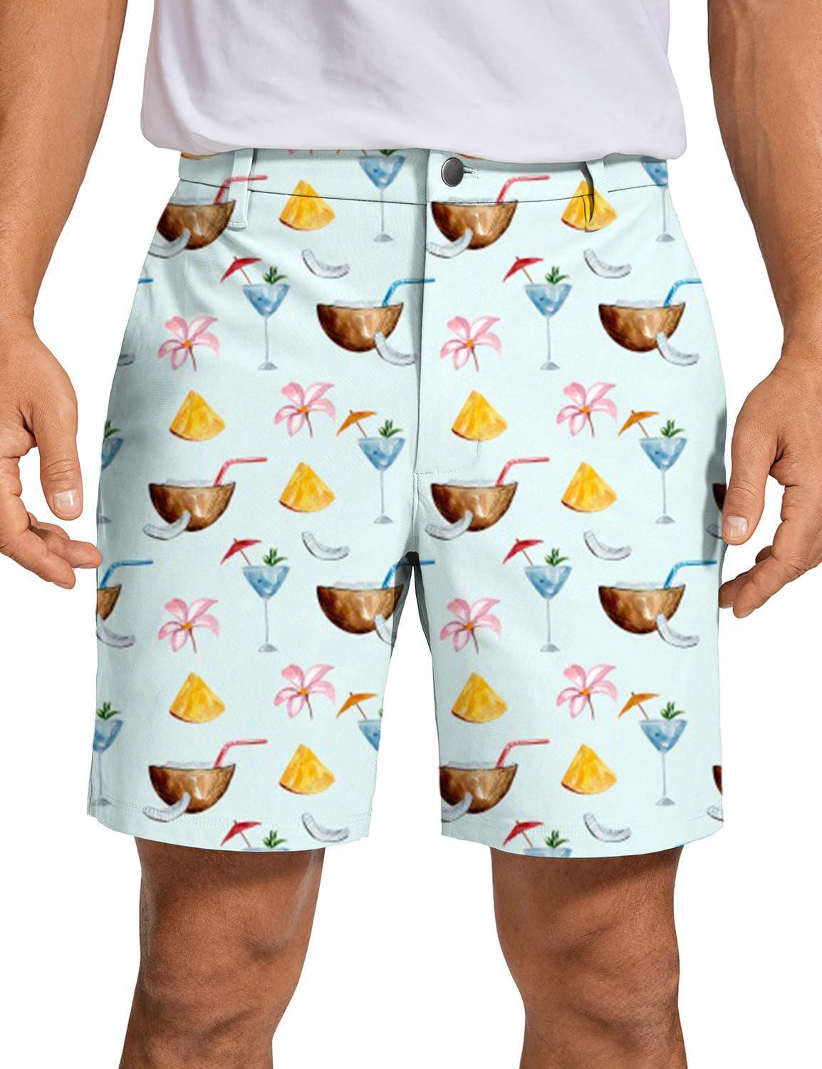 Men Coconut bliss Golf Shorts