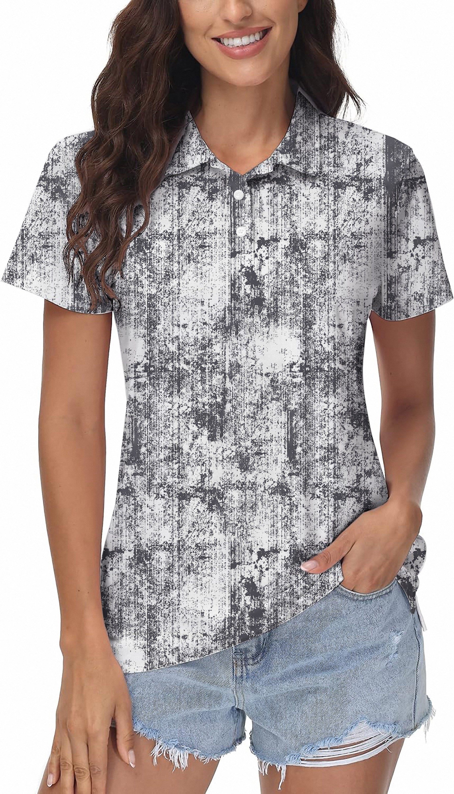 Gray Line Lmpression Women's Golf Polo