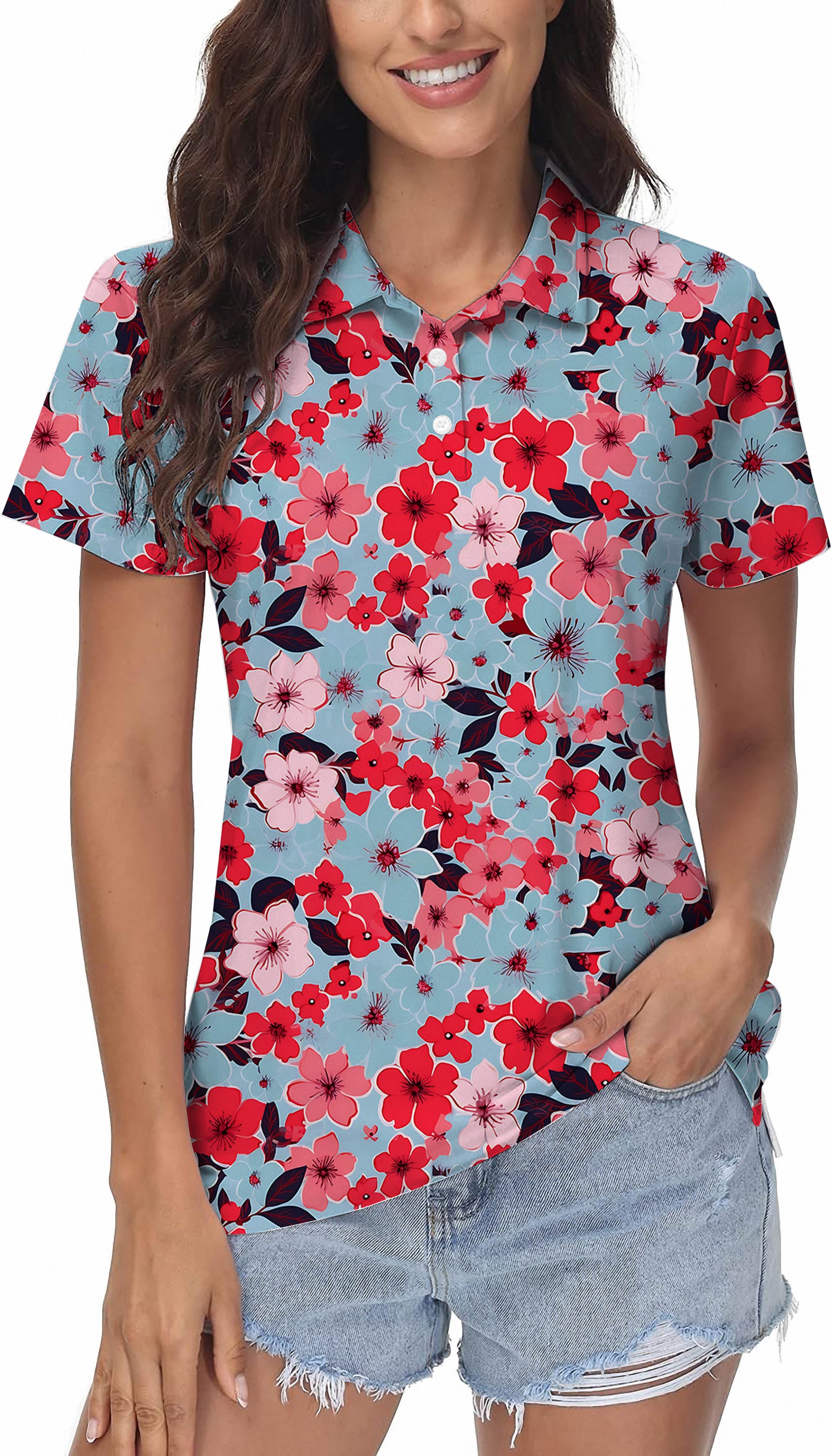 Tropical Tour Women's Golf Polo