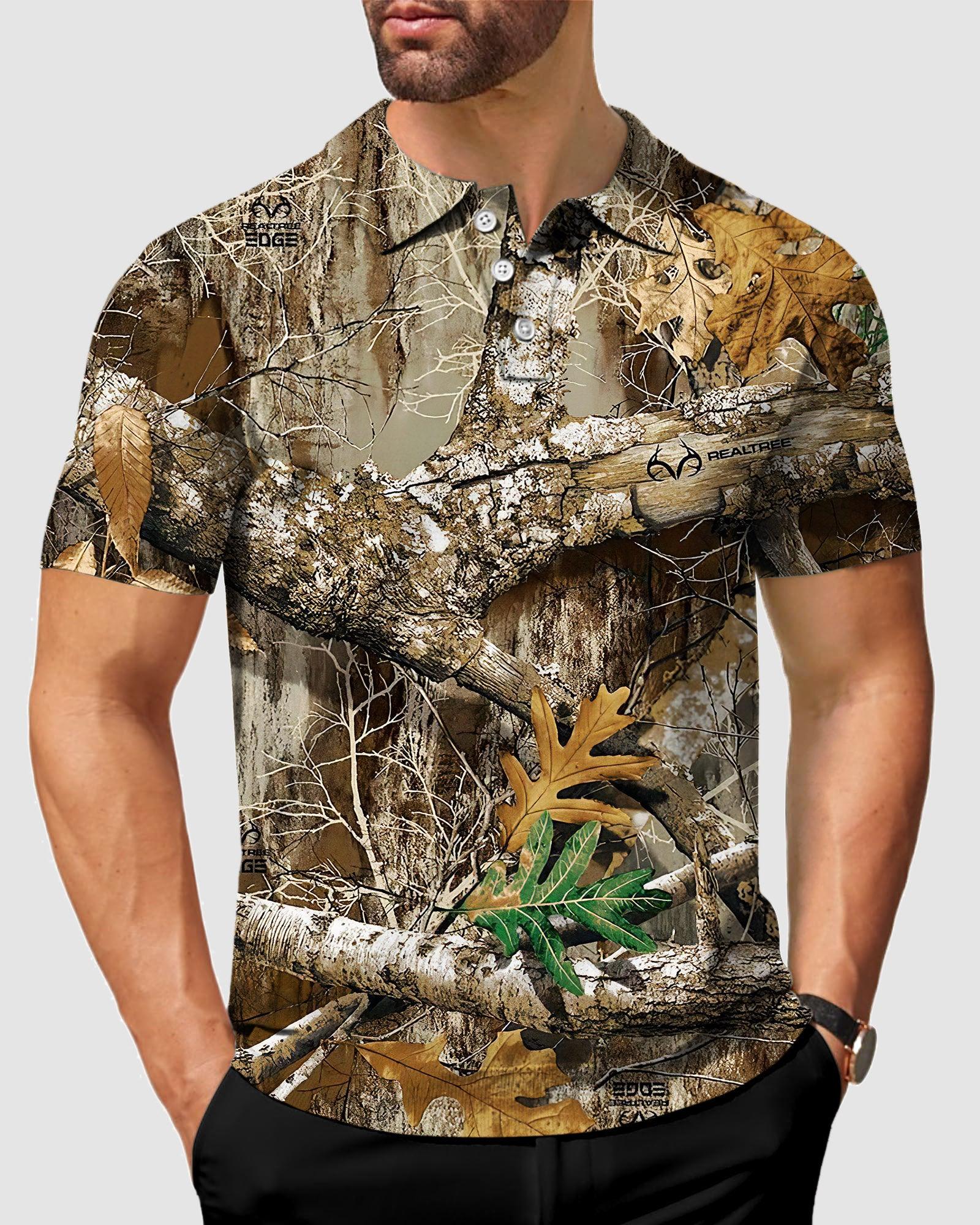 men's Realtree Edge golf polo