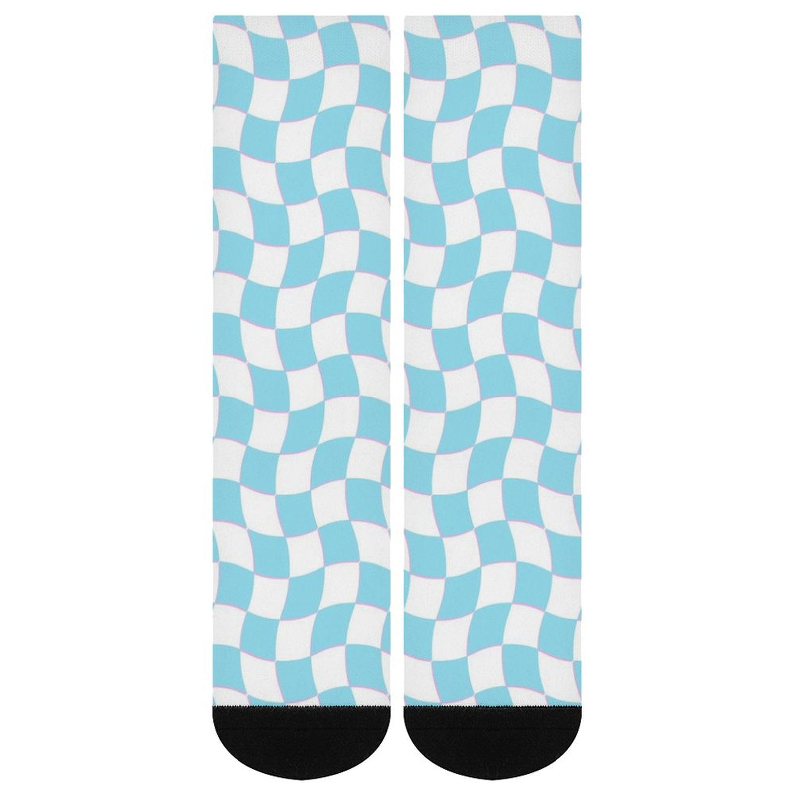 Summer Checkers Prined socks Gifts for Men Women
