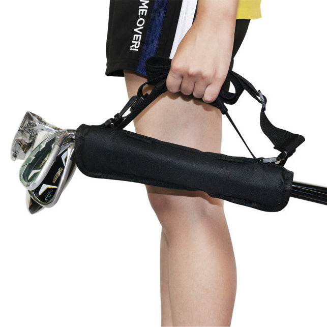 Golf Practice Carry Bag Lightweight Portable Golf Club Pouch Mini Sunday Golf Bag for Driving Range
