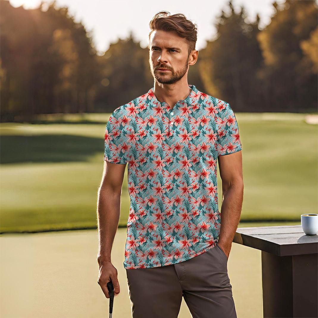 Men's Tropical Course golf polo