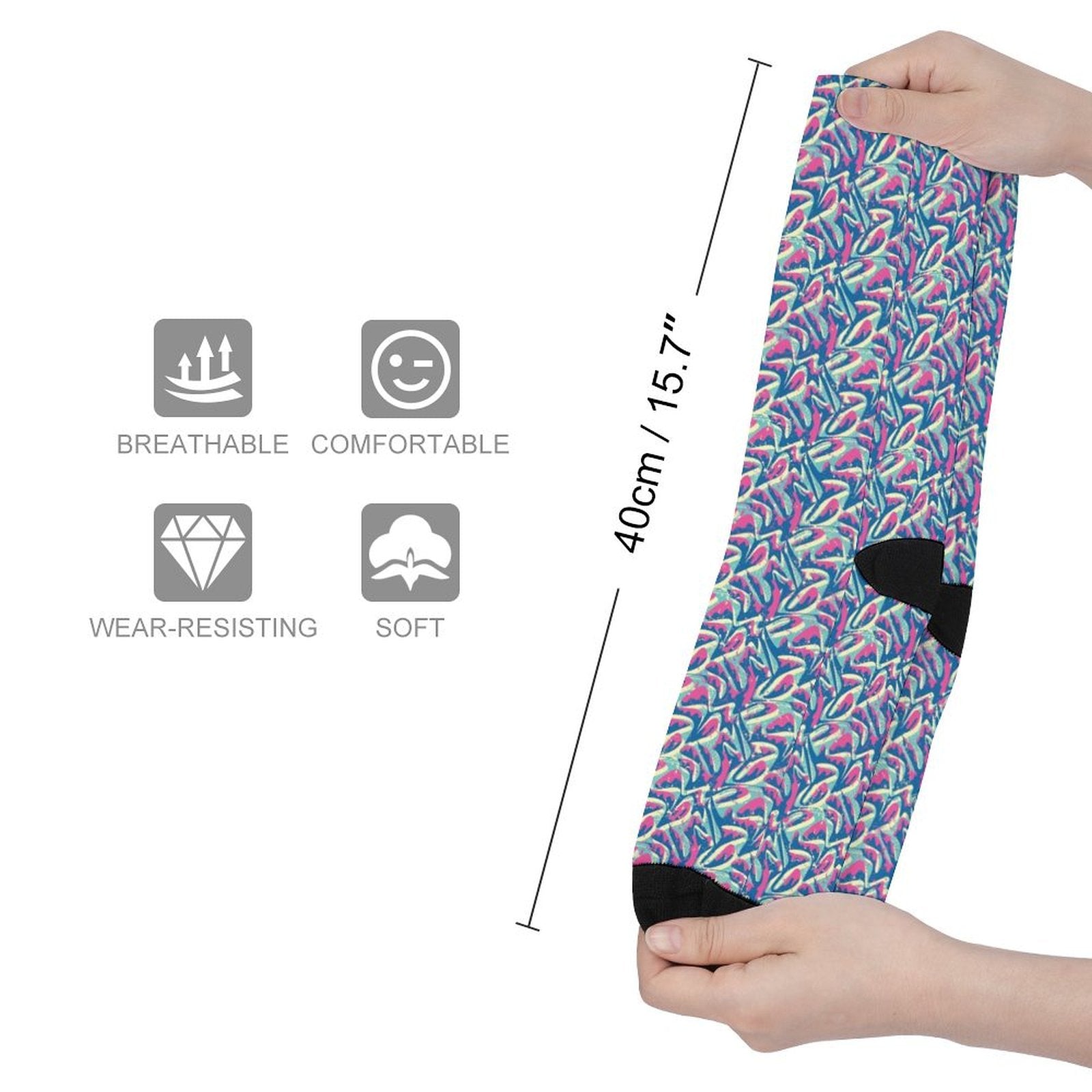 Brilliant Life Prined socks Gifts for Men Women