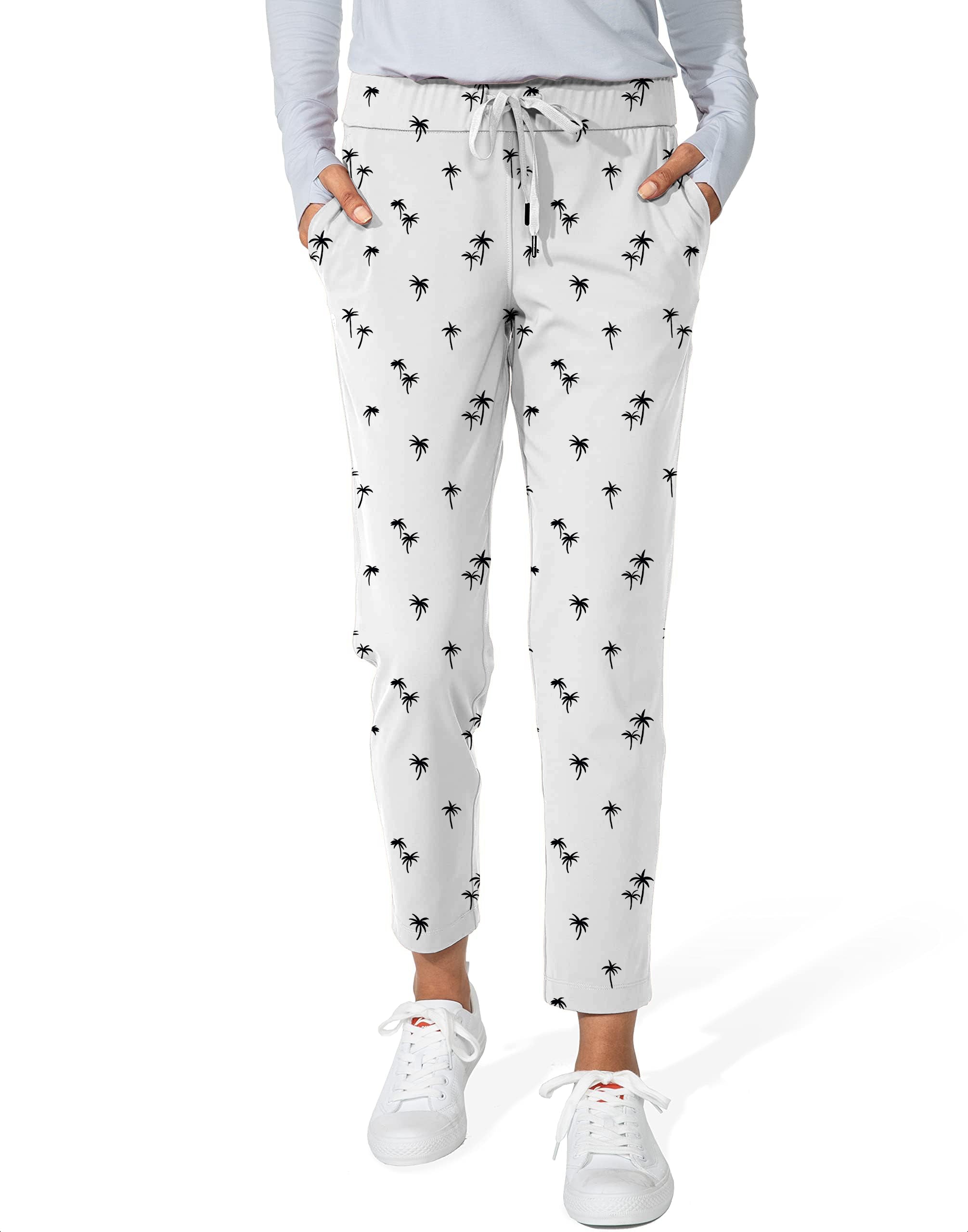 Christmas Corgi Women's 7/8 Stretch Ankle Golf Pants