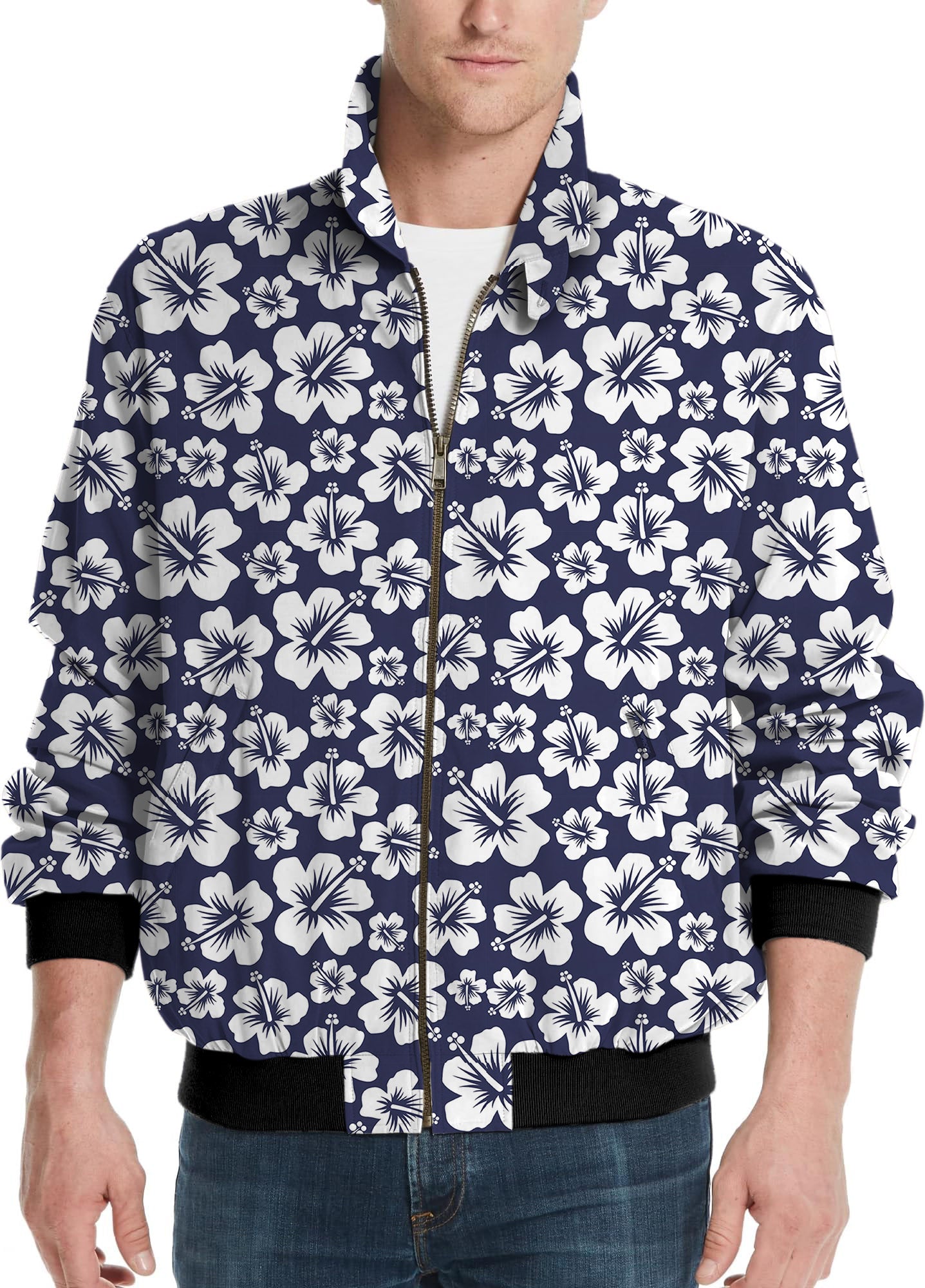 Summer Daisy-Men's Golf Windbreaker Light Jacket