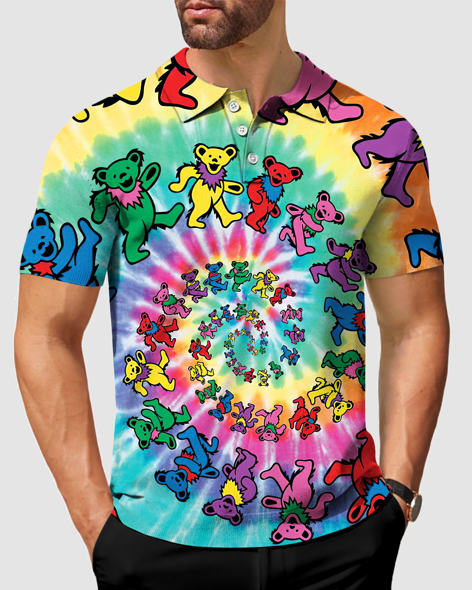 Men's Kaleidoscope Koala Polo