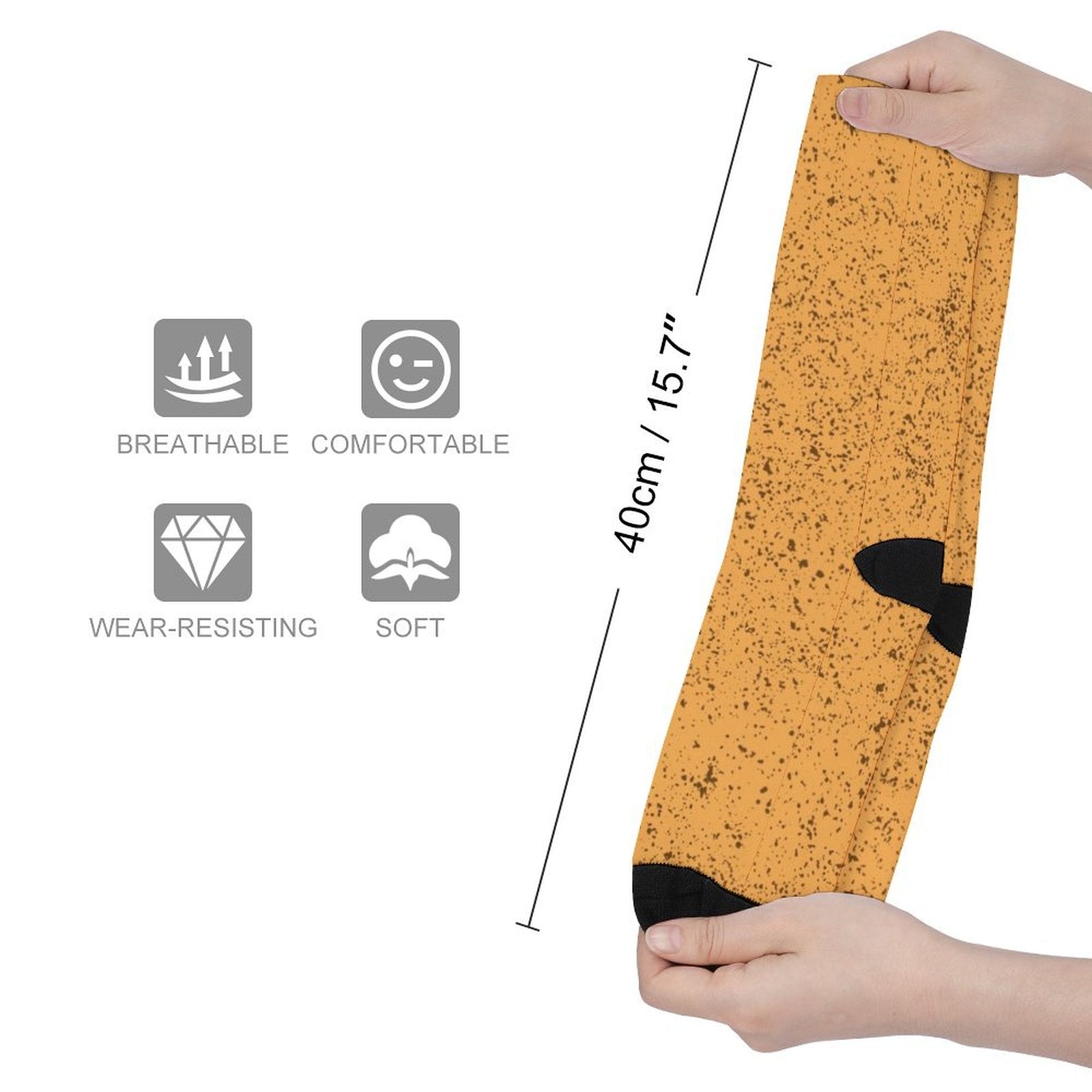 Grange Prined socks Gifts for Men Women