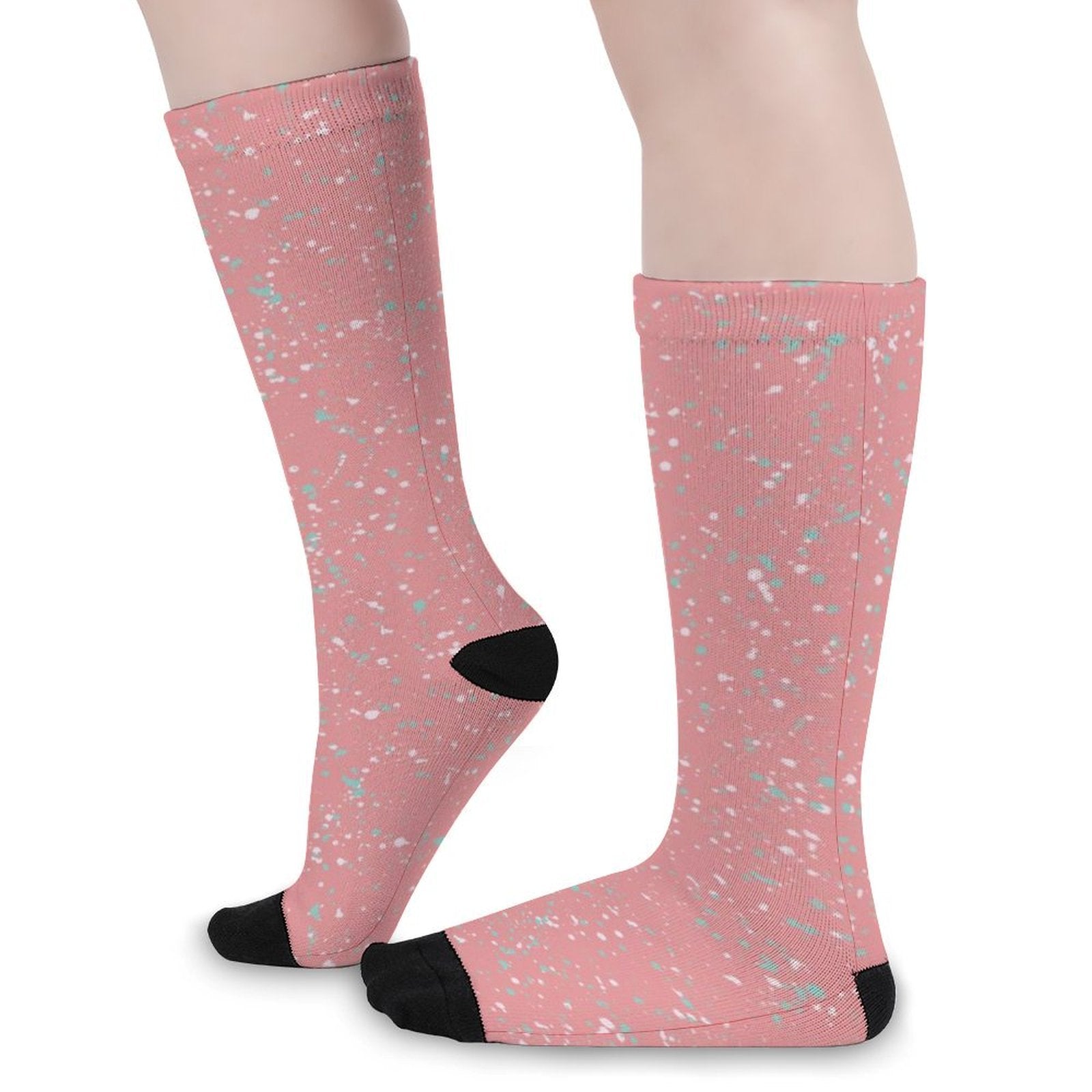 Paint Splatter Prined socks Gifts for Men Women