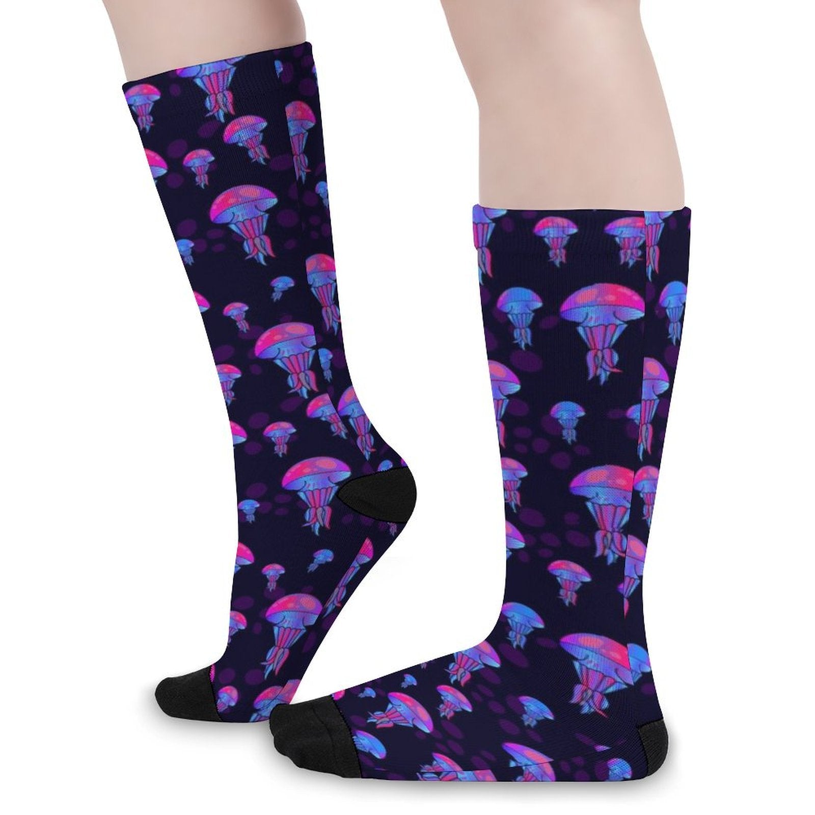 Electric Jelly Prined socks Gifts for Men Women