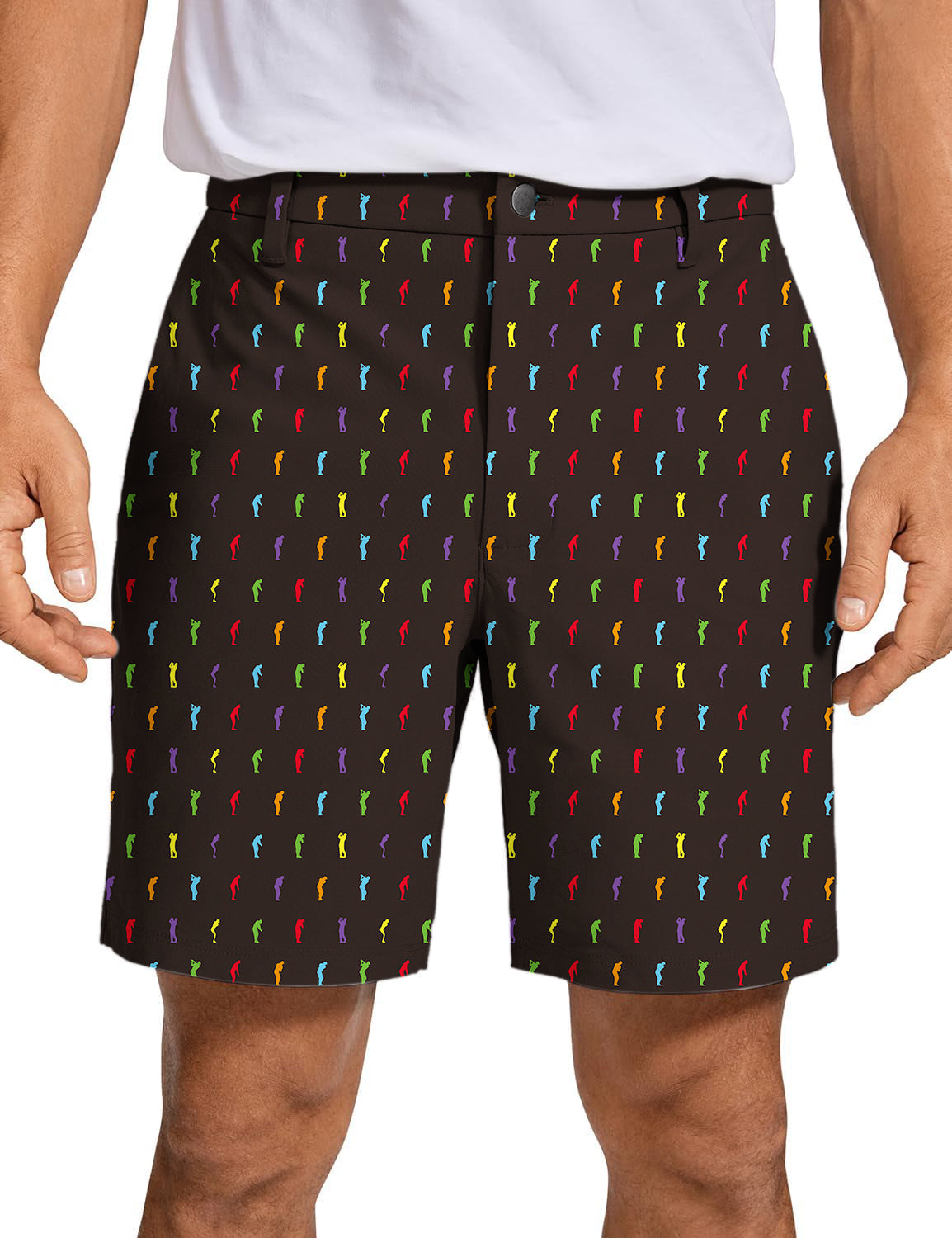 Men Golf Swing Golf Shorts