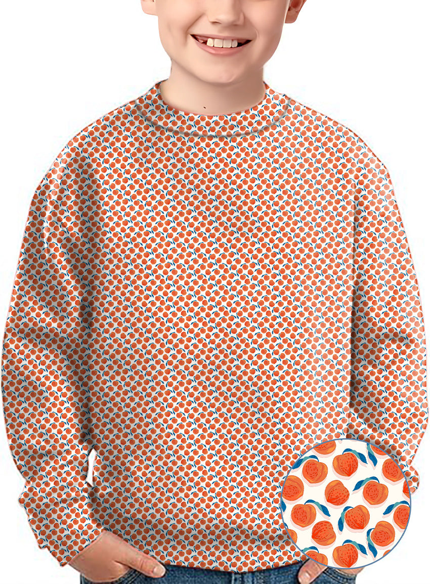 momo peach Crewneck Pullover Kids Ugly Sweater