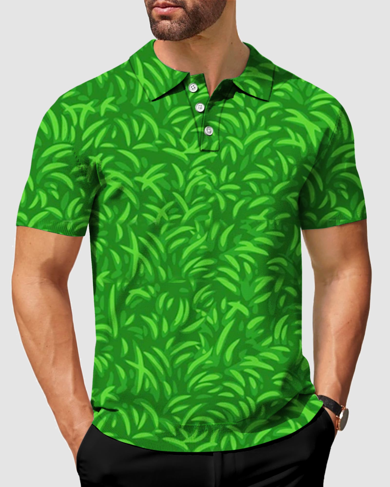 Men's On The Greens golf polo