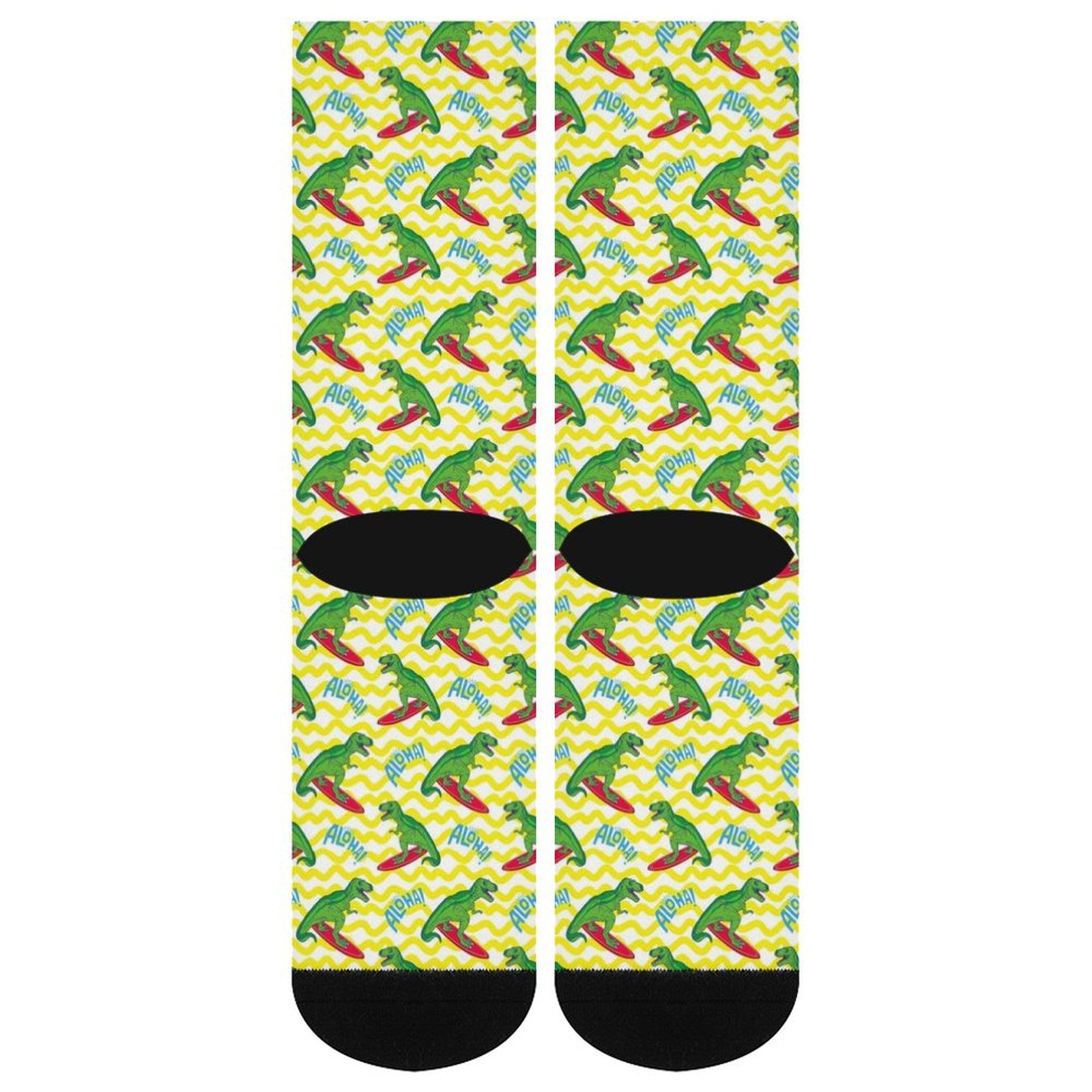 Friendly Dinos Prined socks Gifts for Men Women