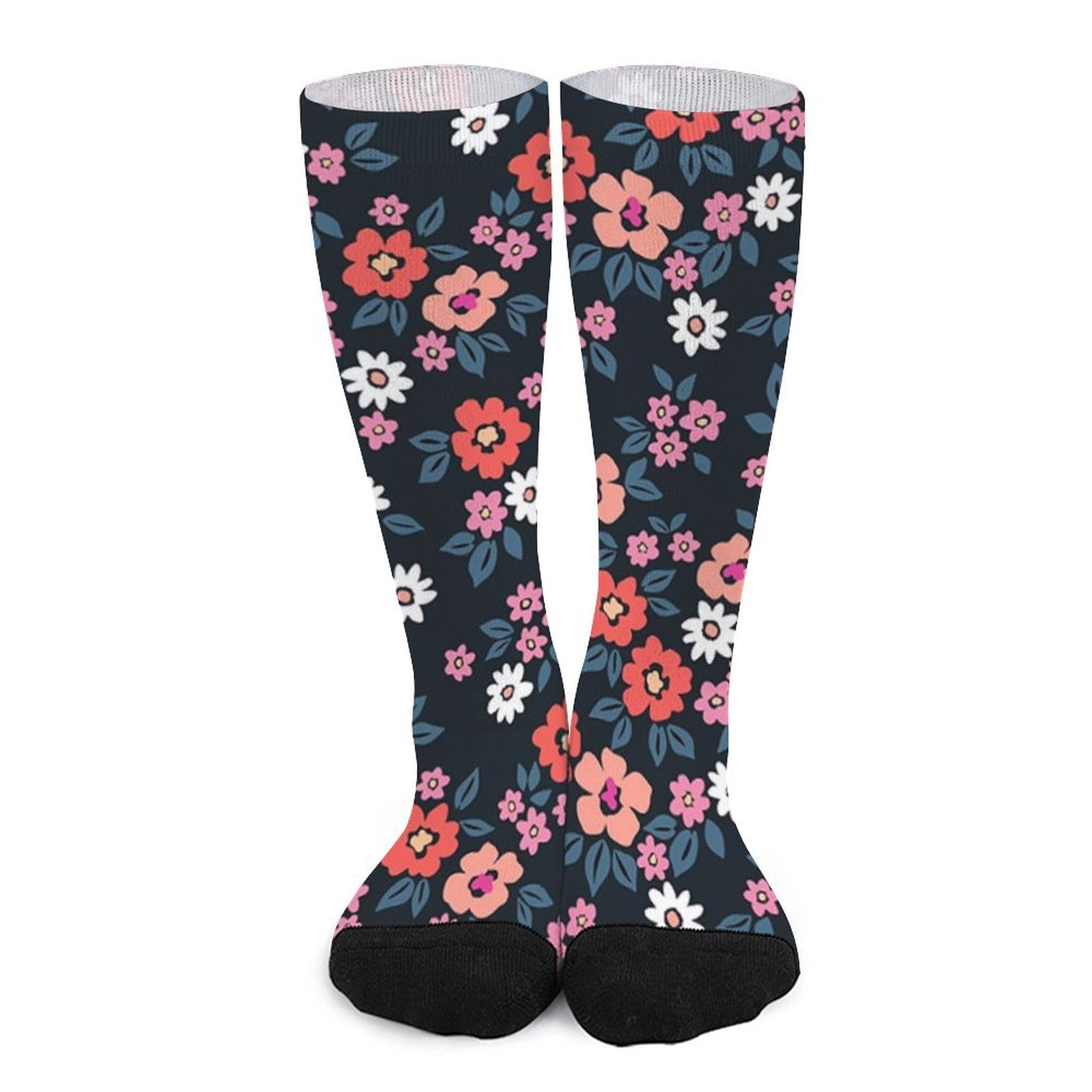 Vintage Floral Prined socks Gifts for Men Women