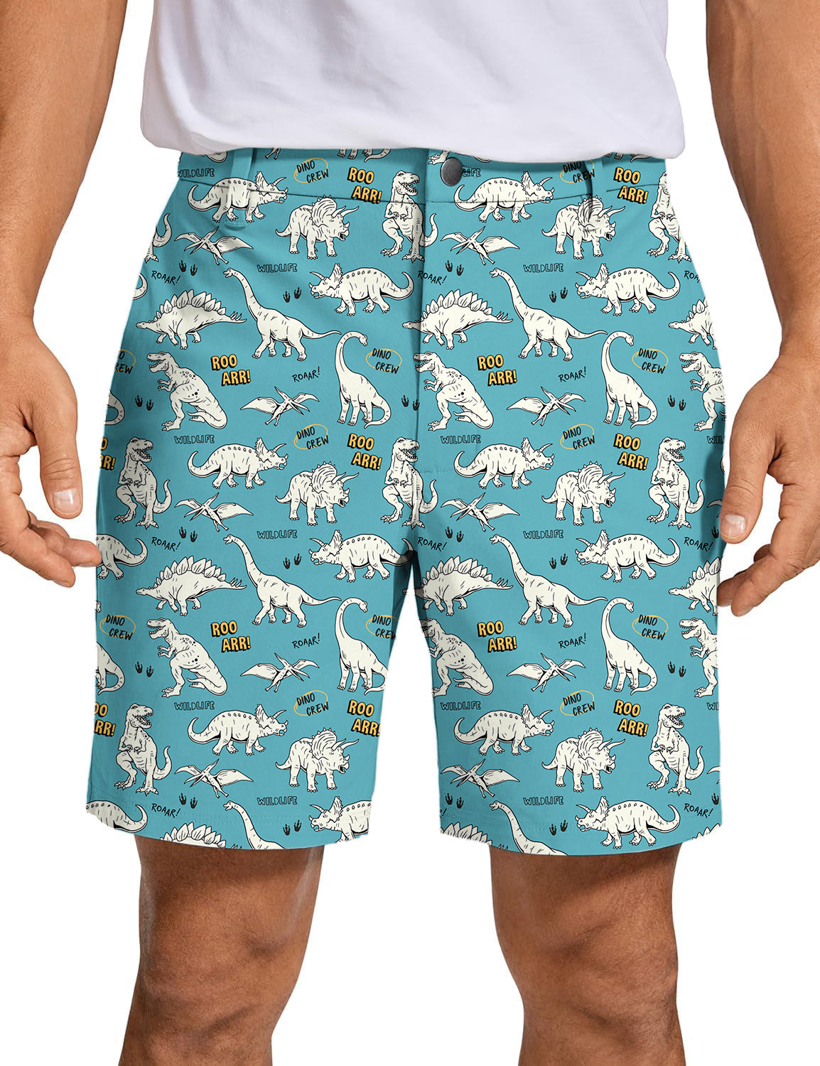 Men's Dinosaurs rawr Golf Shorts