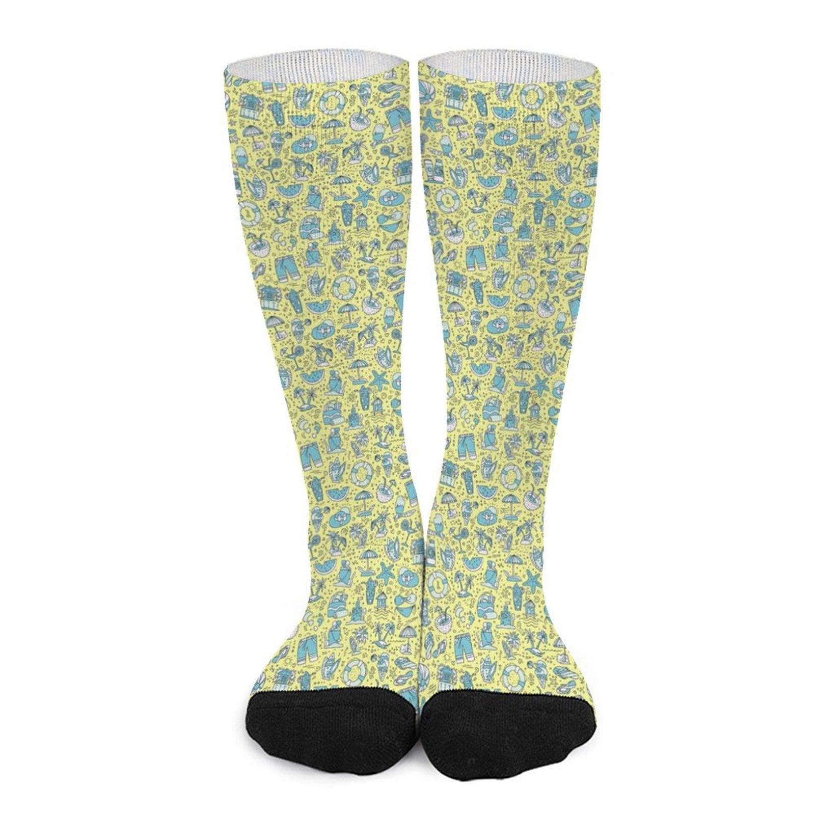 Coastal Caddy Prined socks Gifts for Men Women