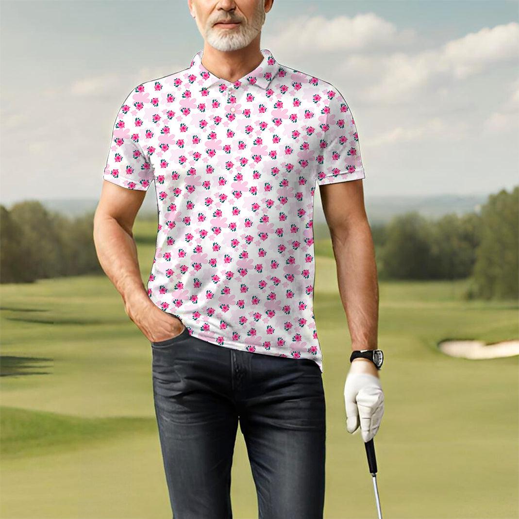 Men's Azalea Elegance golf polo