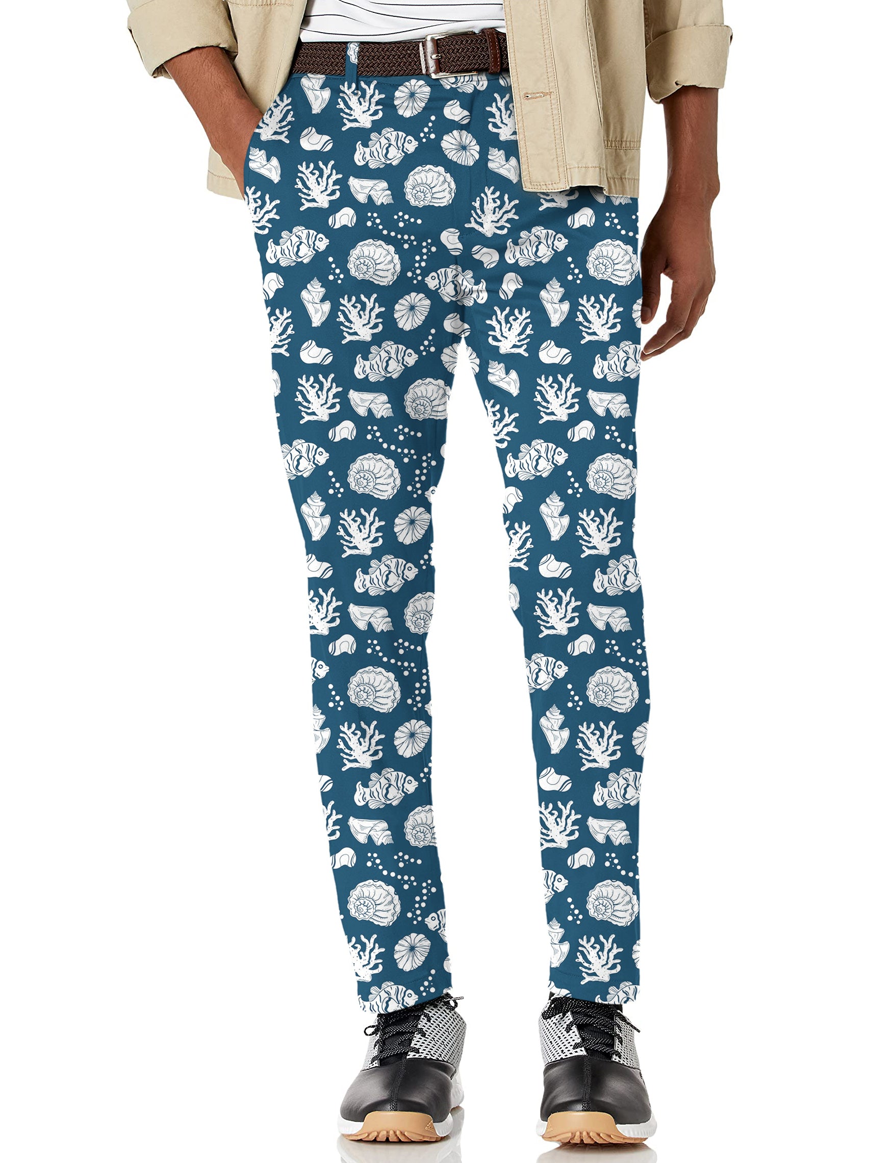 Men's Tropical Fish Stretch Golf pants