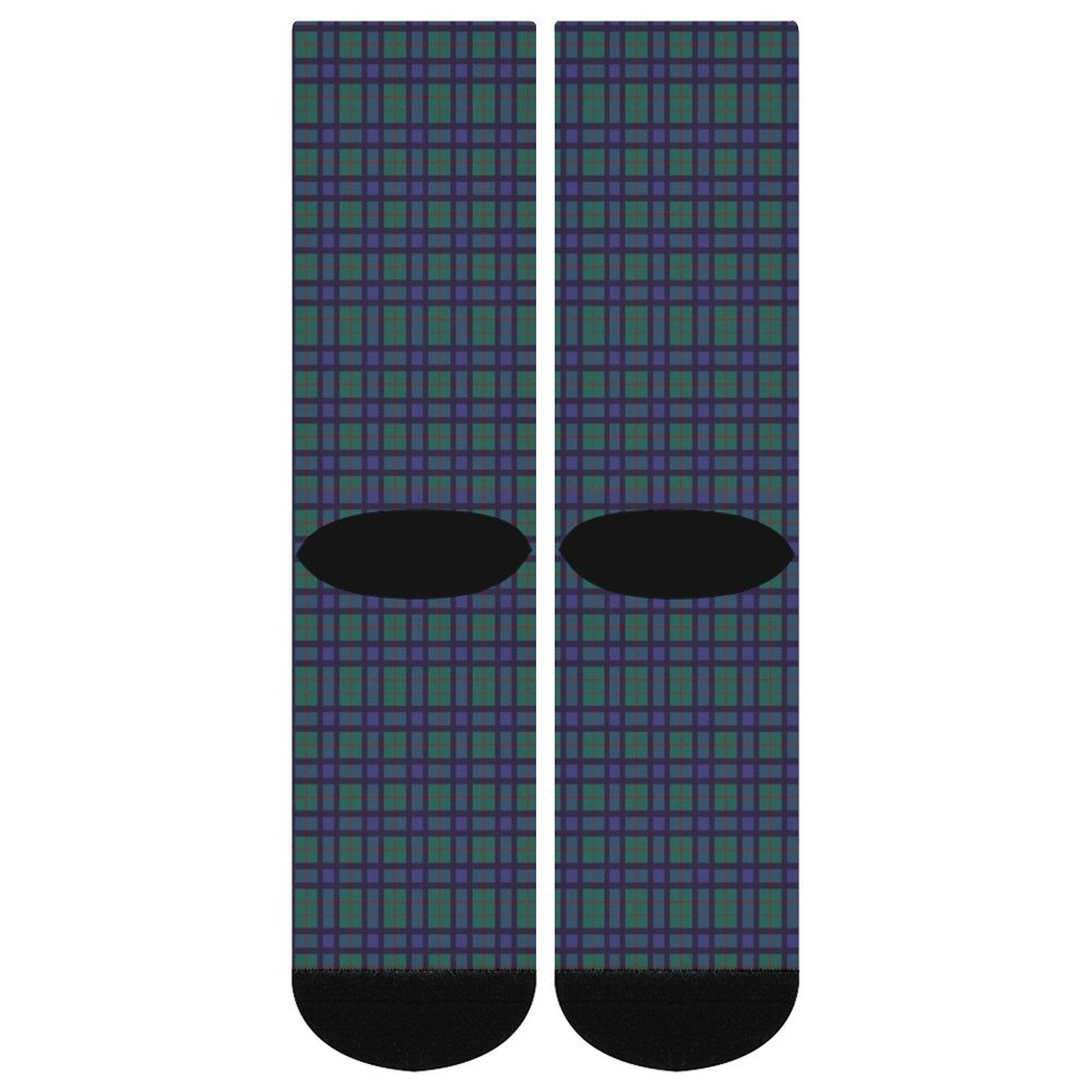 Checkered stripes Prined socks Gifts for Men Women