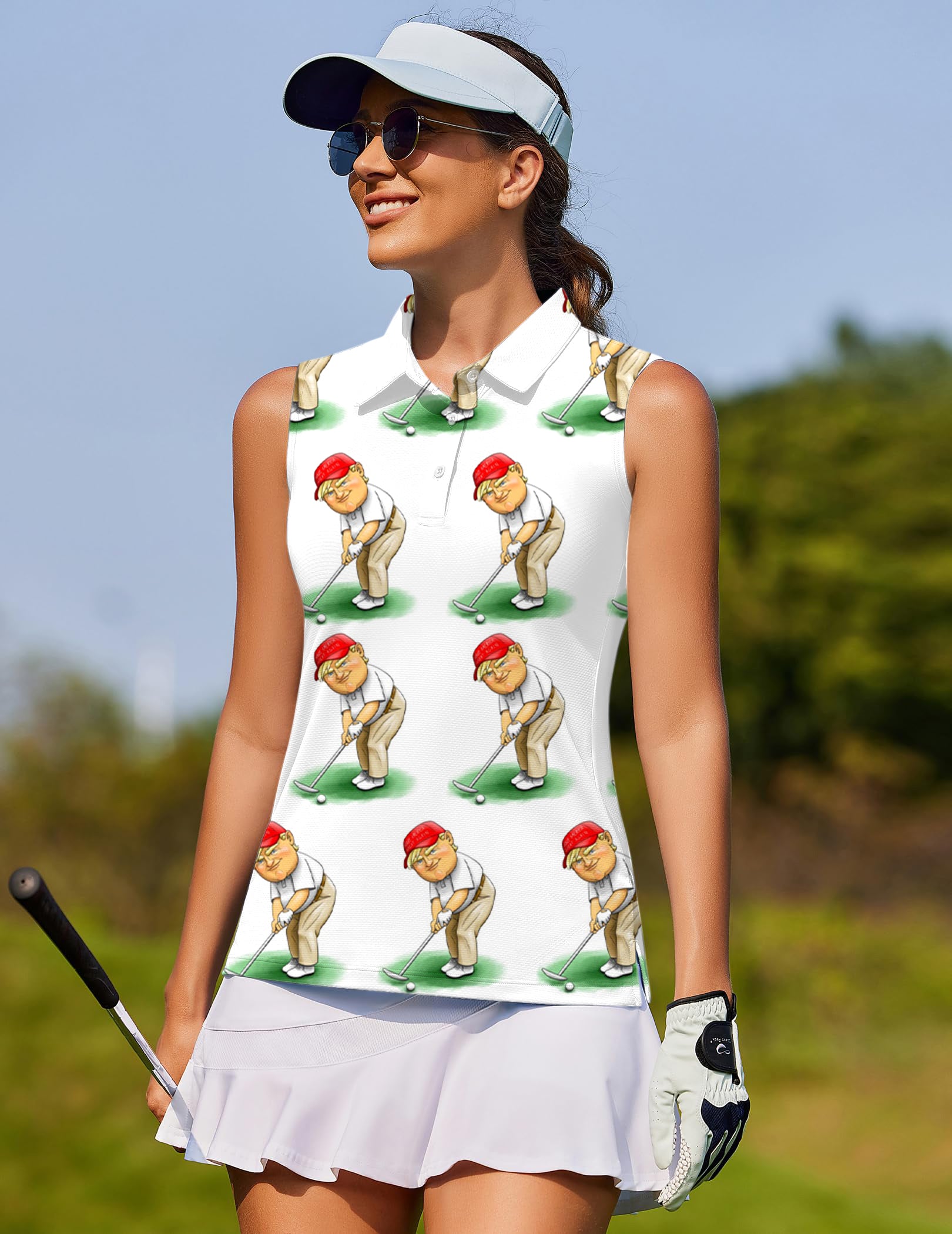 Trump Presidential Women's golf Sleeveless shirt