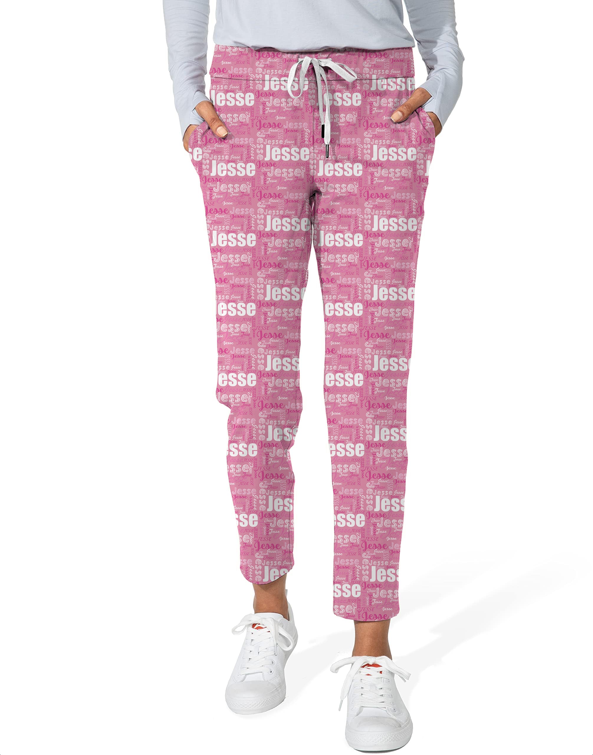 Custom name mulberry-Women's 7/8 Stretch Ankle Golf Pants