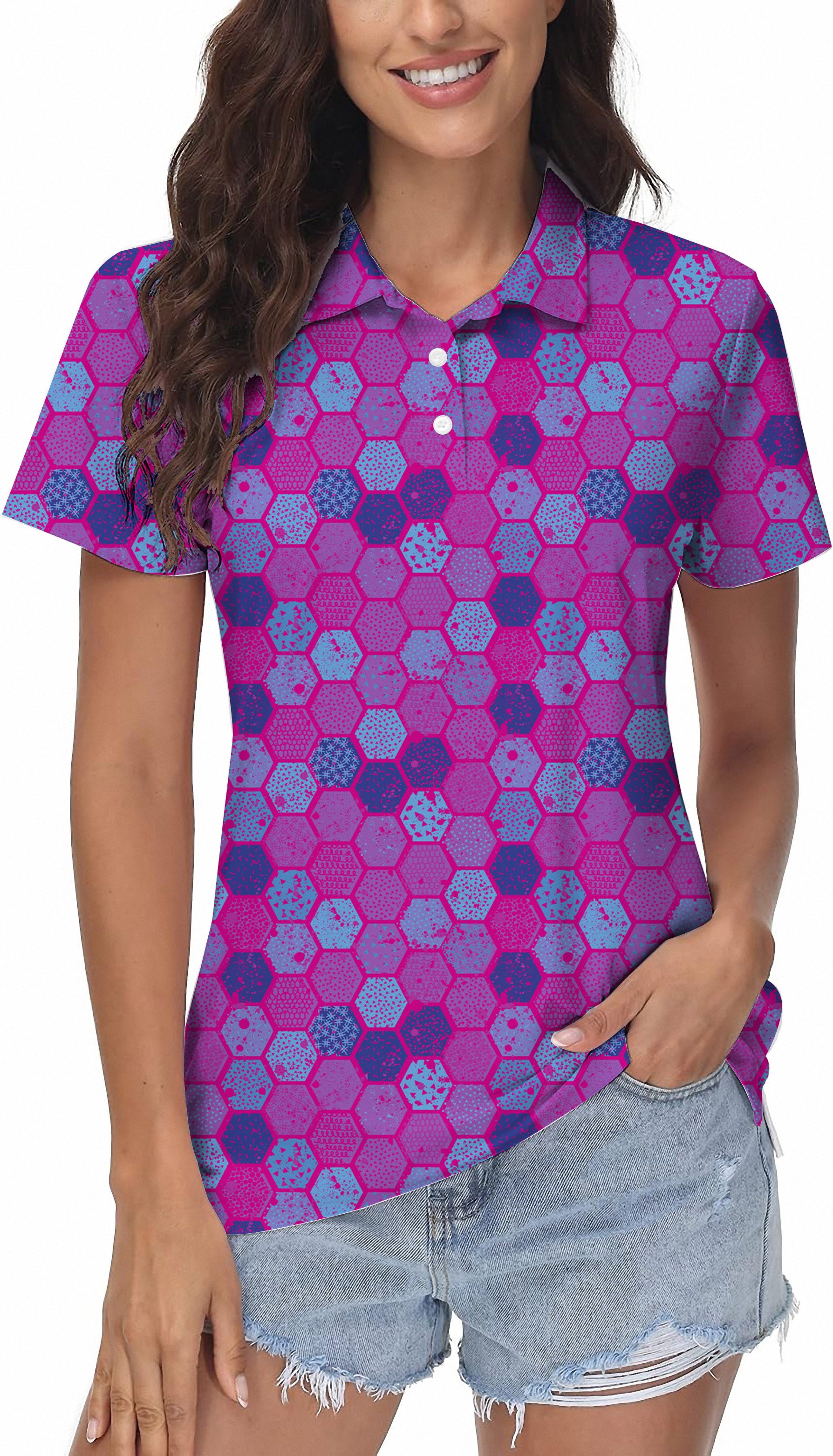 HEXtreme Women's Golf Polo