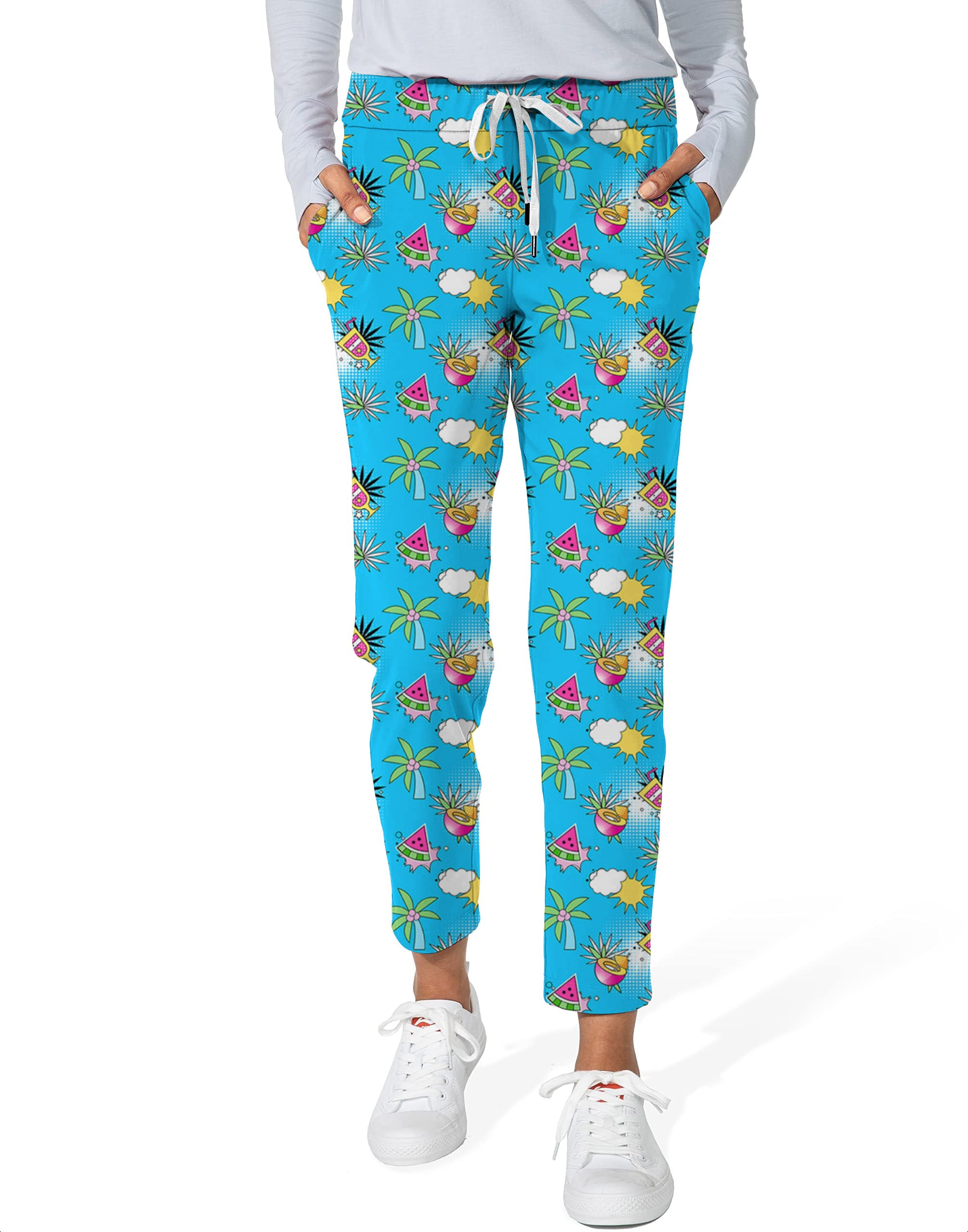 Perfect Summer-Women's 7/8 Stretch Ankle Golf Pants