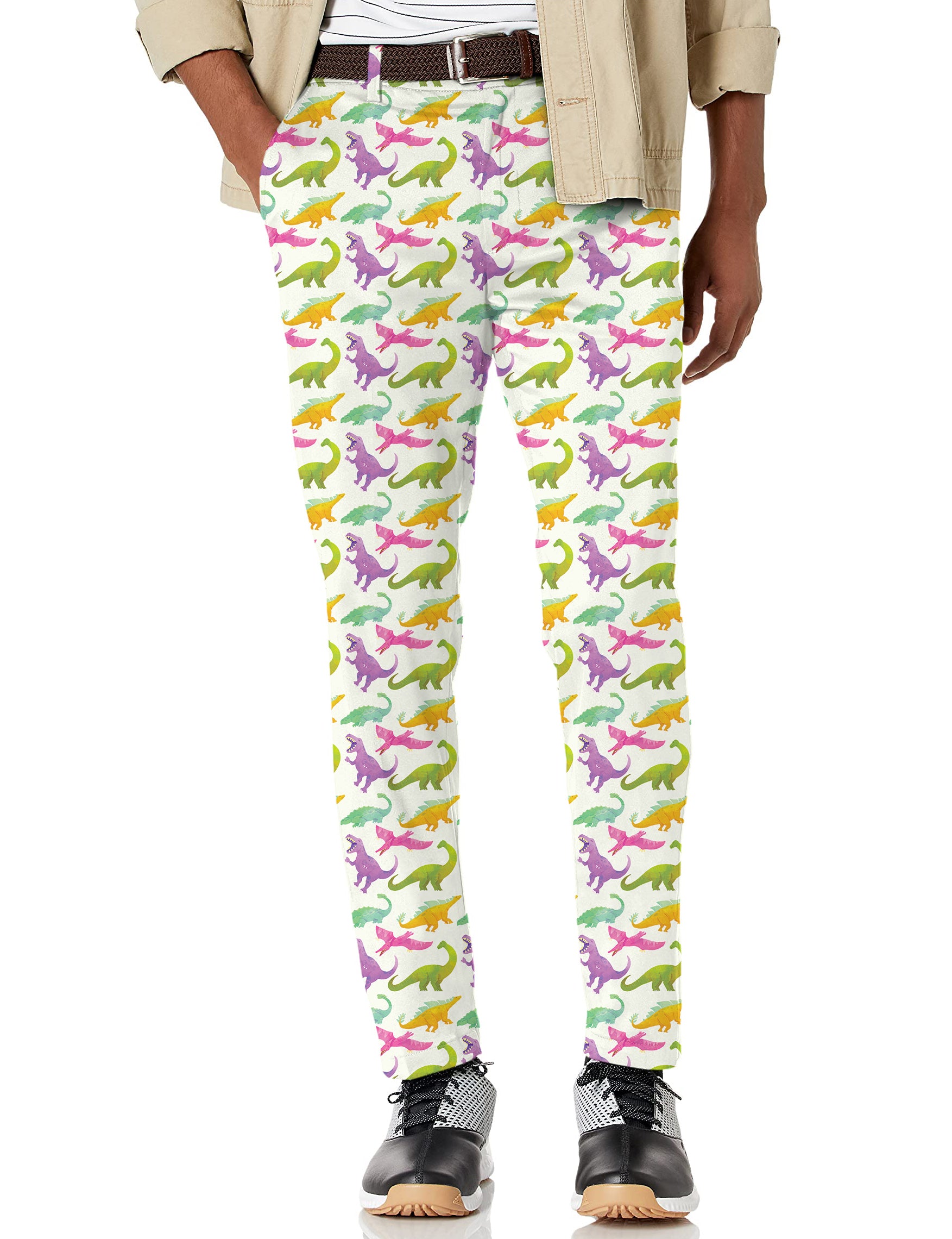 Men's dinosaurs Stretch Golf pants trousers