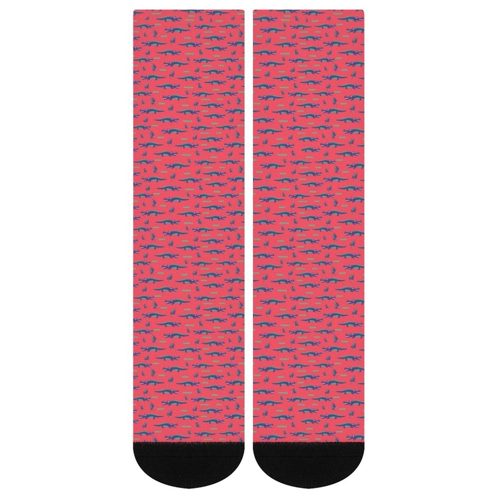 Alligator's Got My Ball Prined socks Gifts for Men Women
