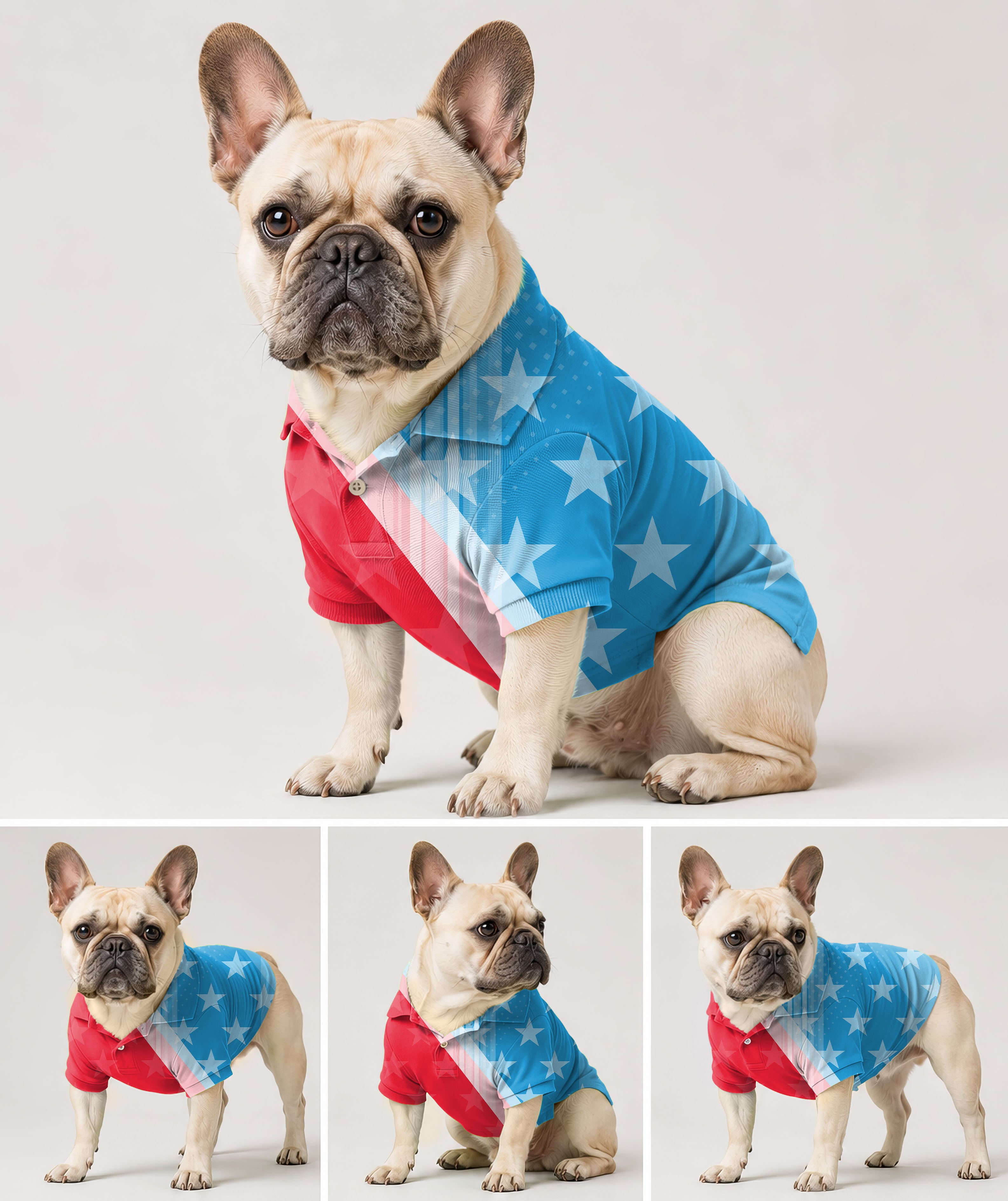 Dog's Team USA  golf polo
