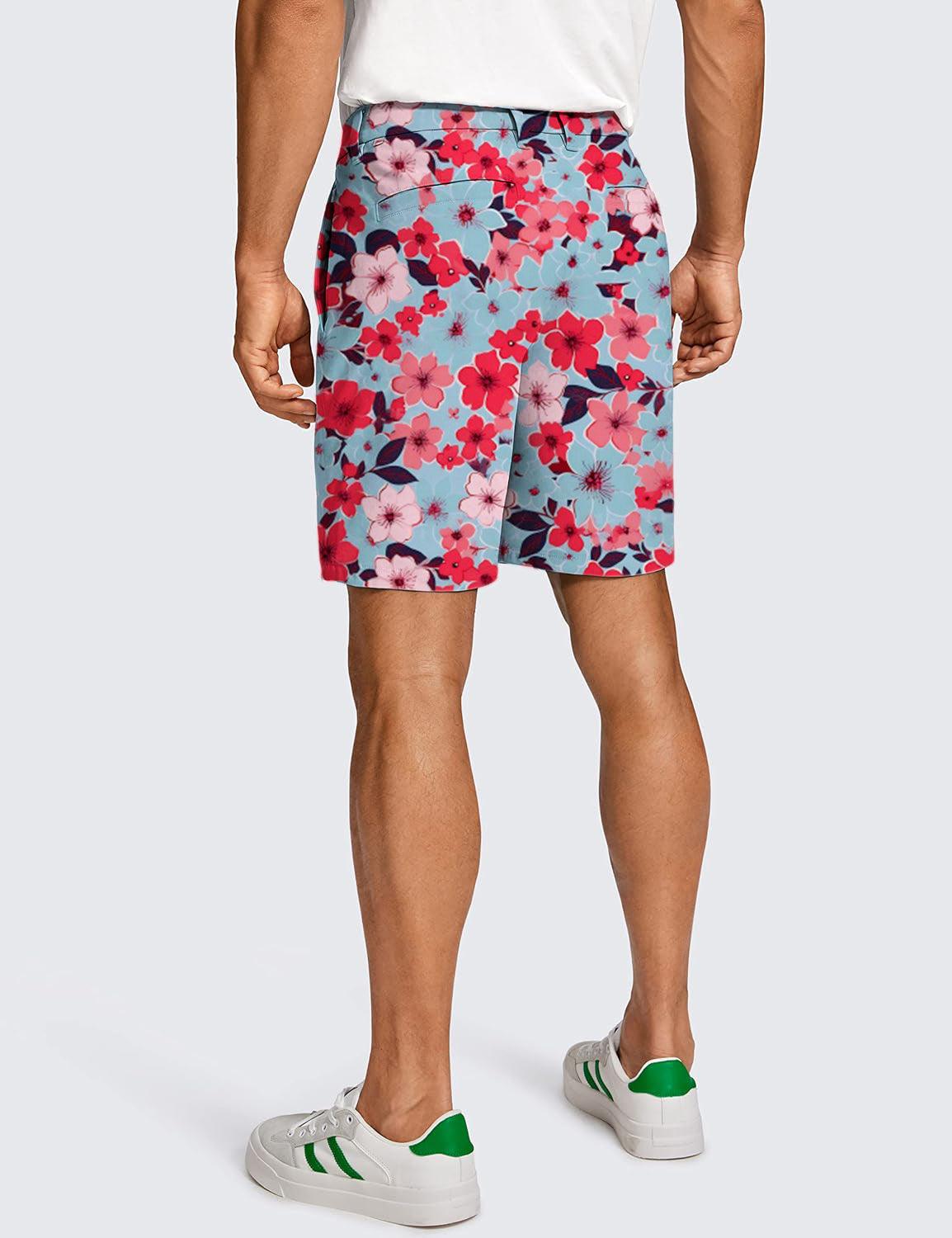 Men Tropical Tour Golf Shorts