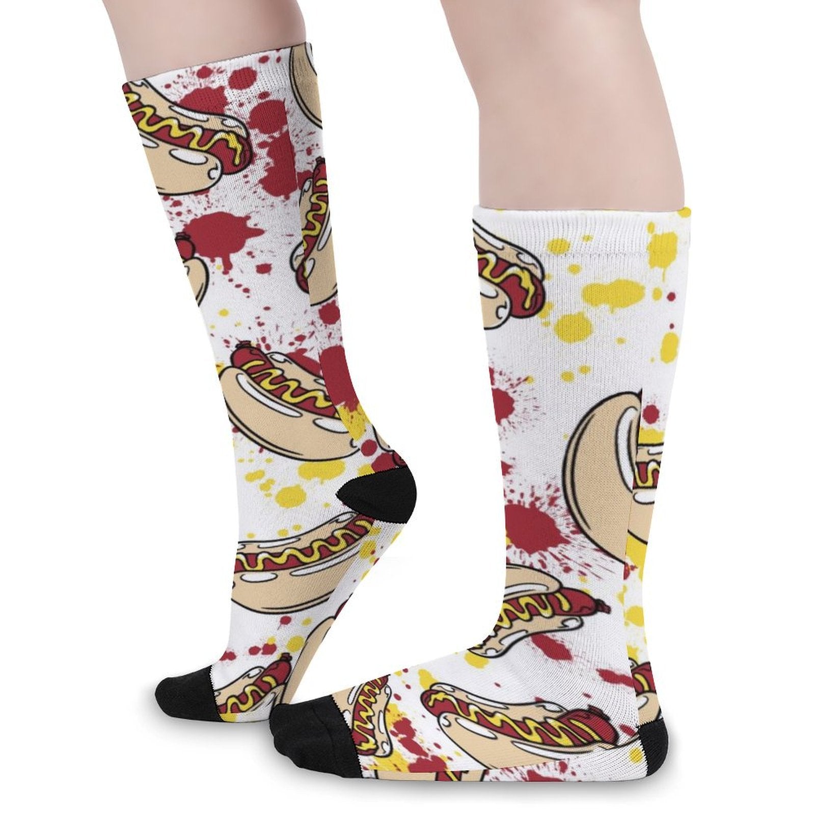 Hot Dog Prined socks Gifts for Men Women