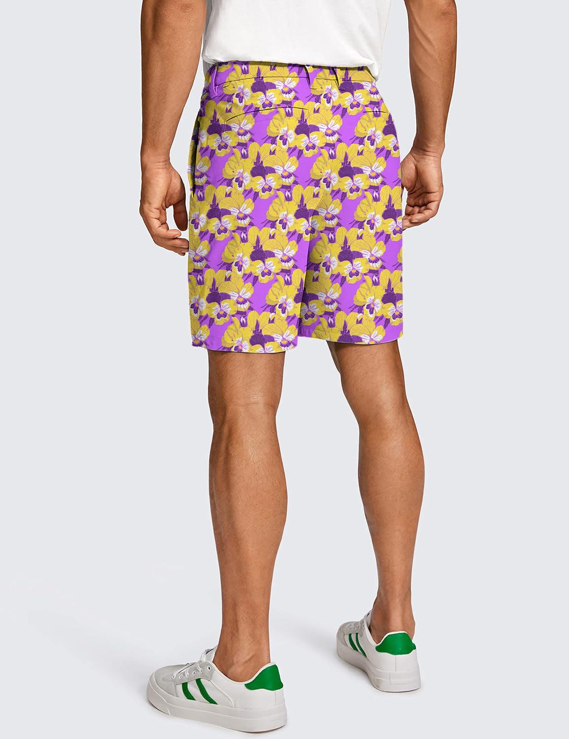 Men Hawaiian Time Golf Shorts