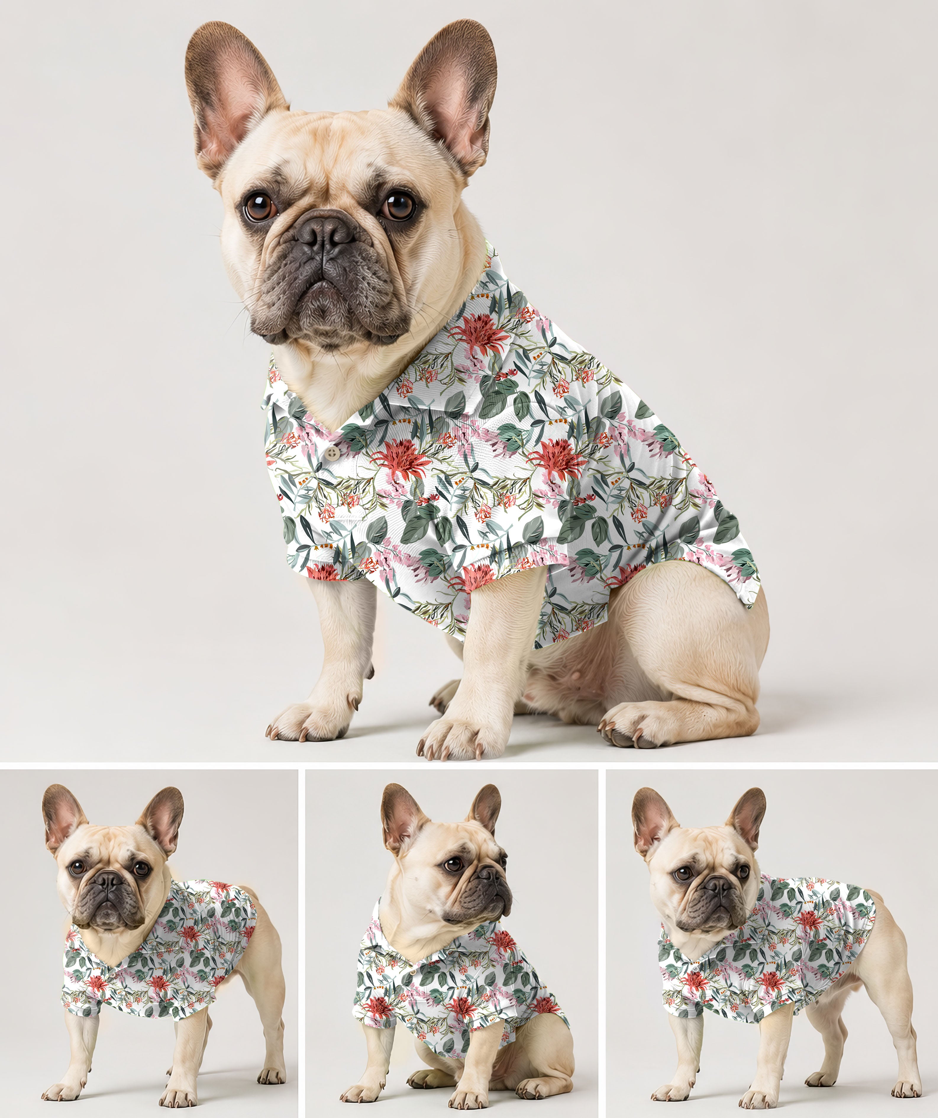 Daisy Flower mens Polo